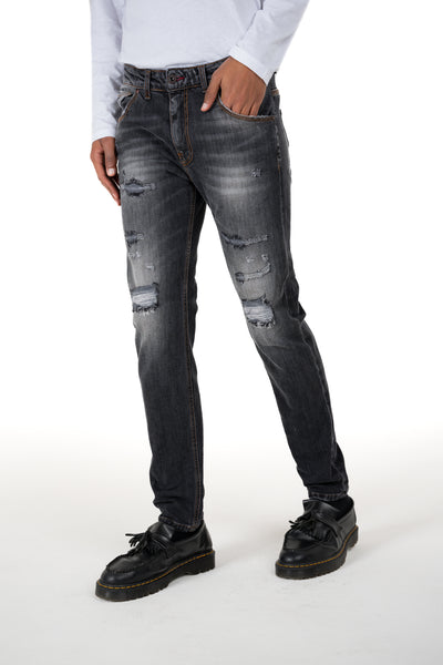 Jeans Regular Guzman Black NE21