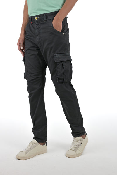 Marktas Regular Cotton Pants Black SS25