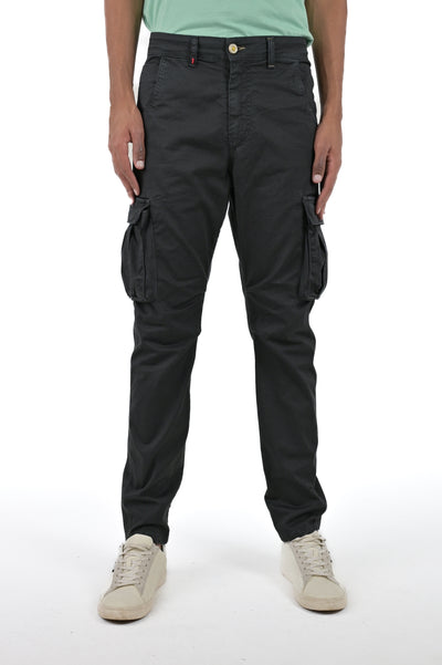 Marktas Regular Cotton Pants Black SS25