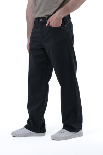 Dick Bull Loose Cotton Pants Black SS25