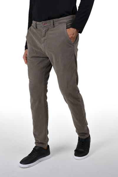 Velvet Trousers Regular Panama Berry FW23/24