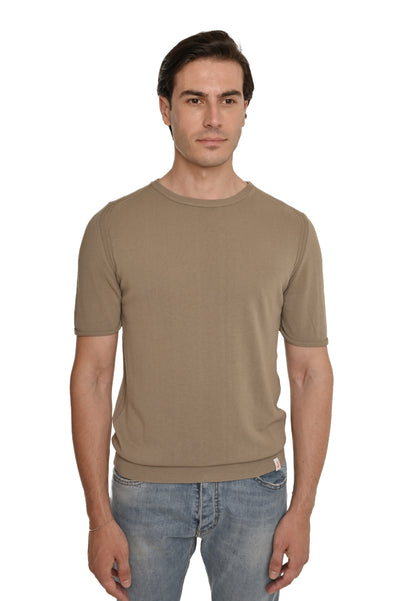 Regular T-Shirt DS 2583 beige SS25