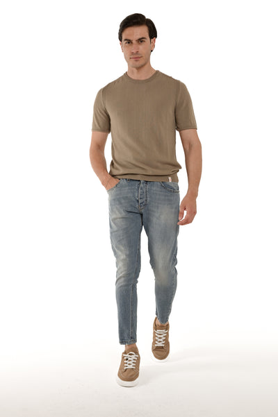 Regular T-Shirt DS 2583 beige SS25