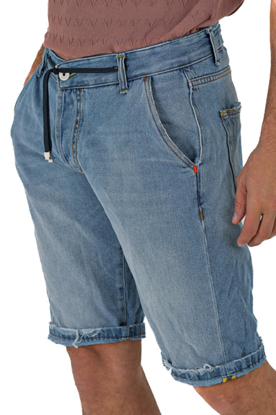 Bermuda in denim slim New Walter PR18 SS25