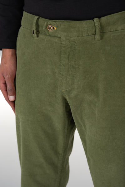 Pantaloni in Velluto Slim Racket