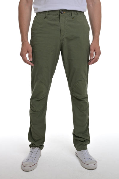Pantaloni in cotone regular Indios Andorra verde SS25