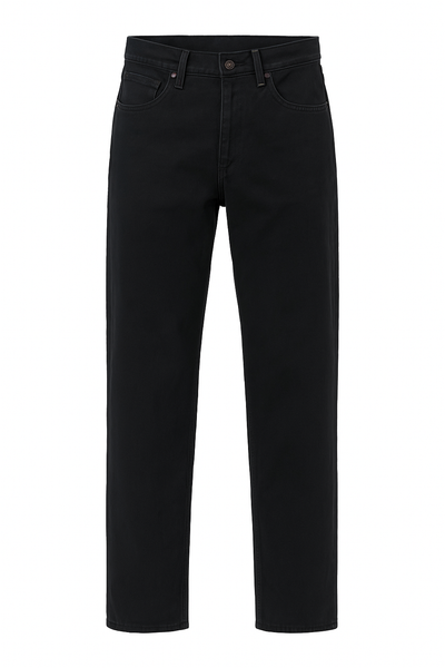 Pantaloni in cotone loose Dick nero FW23/24