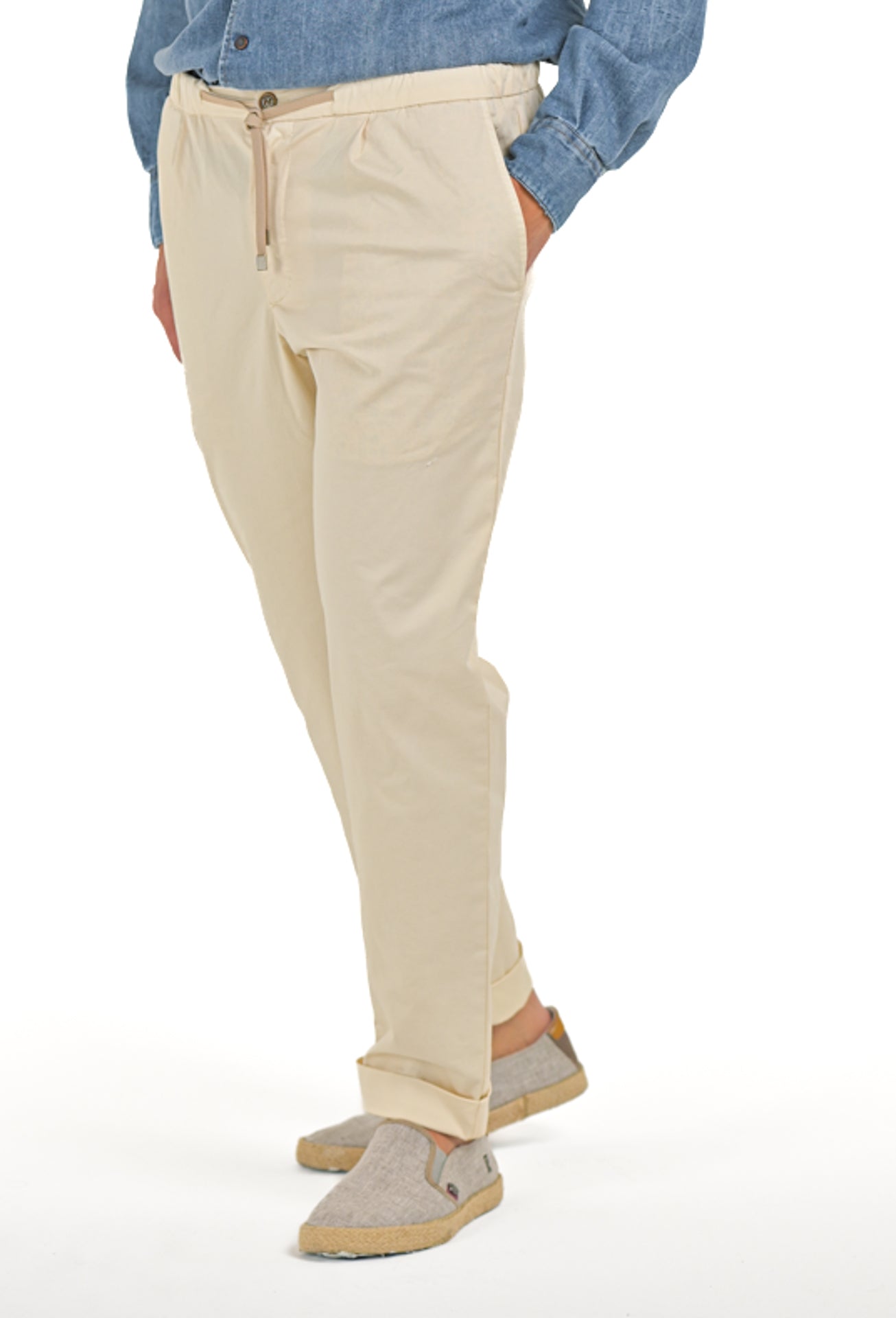 Pantaloni classici regular Net Raso SS23