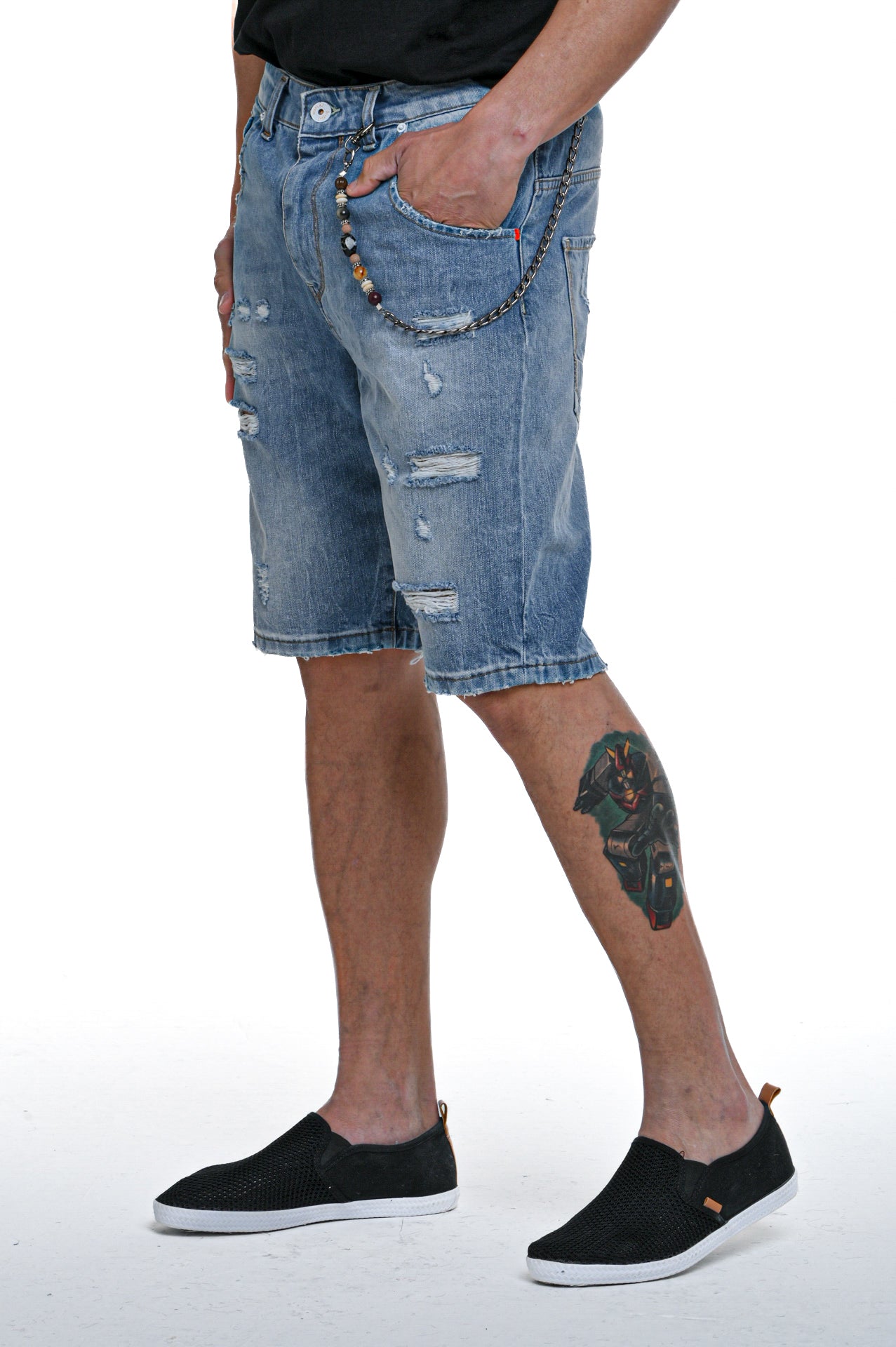 Bermuda in denim regular GIS PR24 SS25