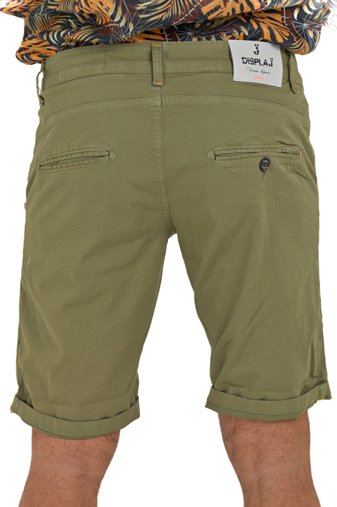 Martin Maldives Blue Slim Cotton Bermuda SS25