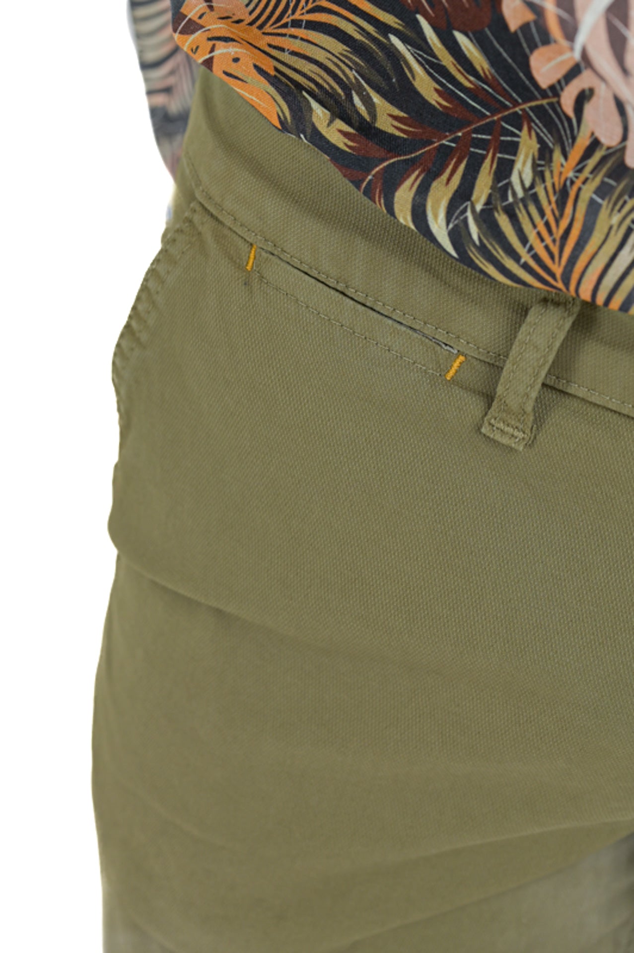 Martin Maldives Blue Slim Cotton Bermuda SS25