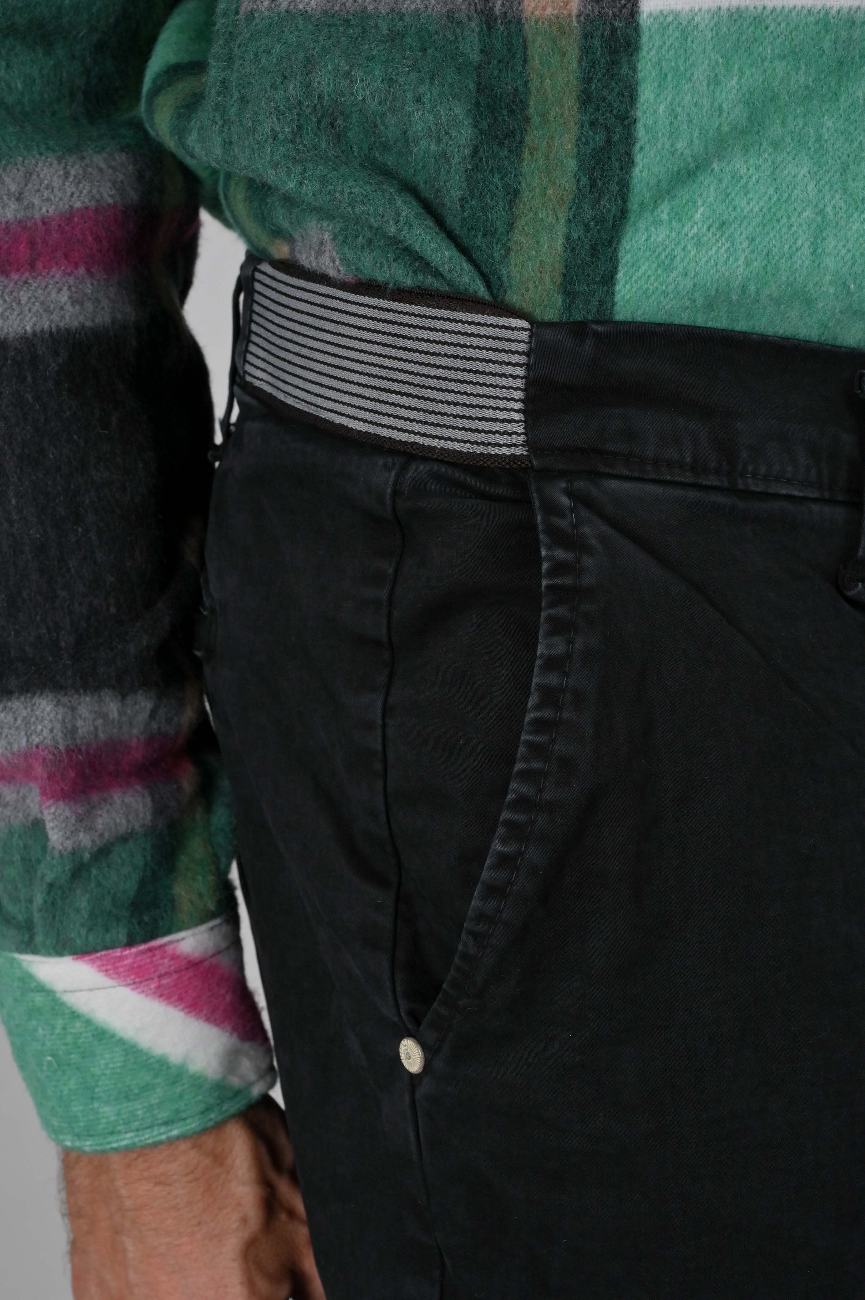 Pantaloni regular Screen Raso in cotone FW23/24