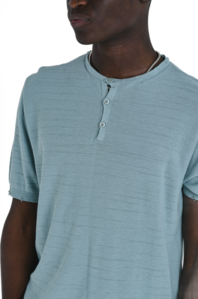 T-Shirt regular DS 2475 Acqua Marina SS24