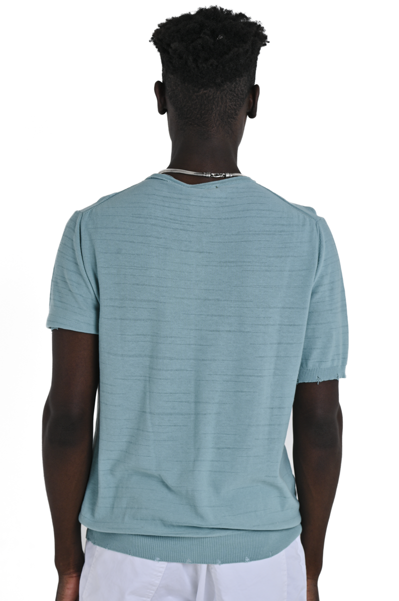 T-Shirt regular DS 2475 Acqua Marina SS24