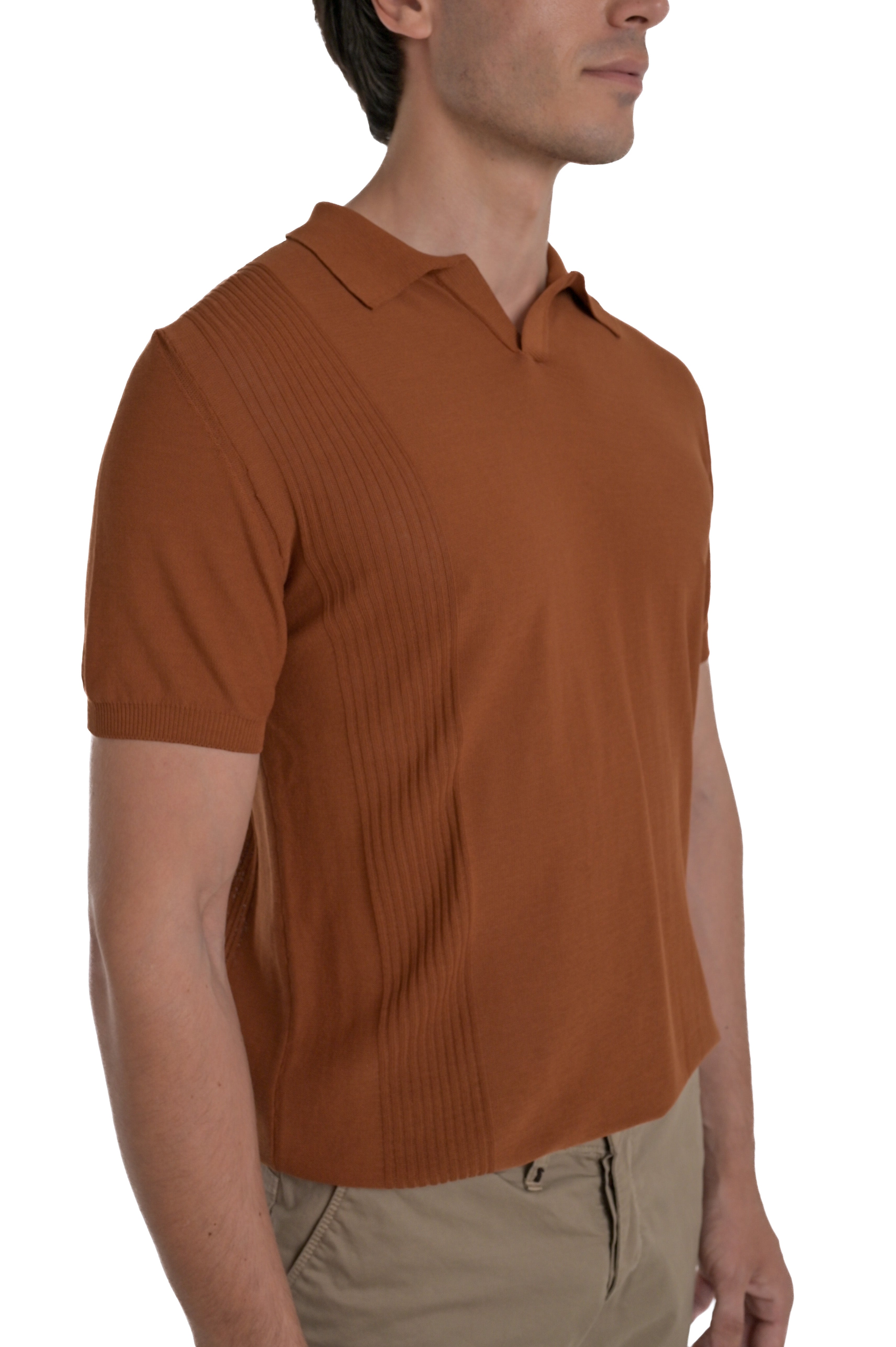 Polo regular DS 2585 arancio SS25