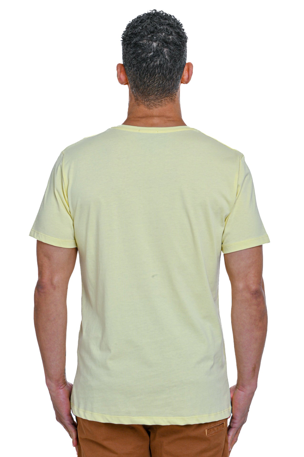 T-shirt con taschino DPE 2330 giallo SS23