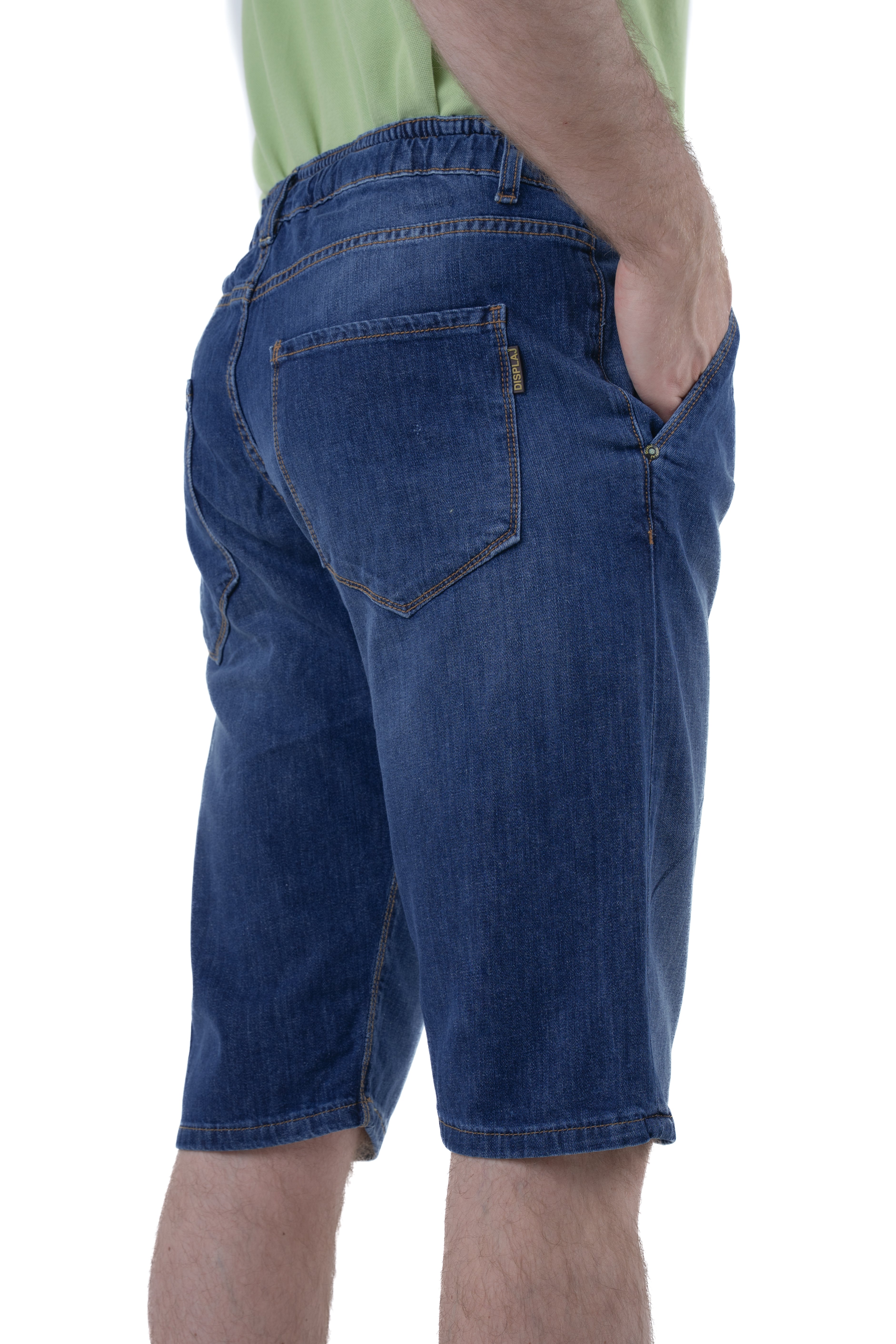 New Walter 15180 slim denim Bermuda shorts