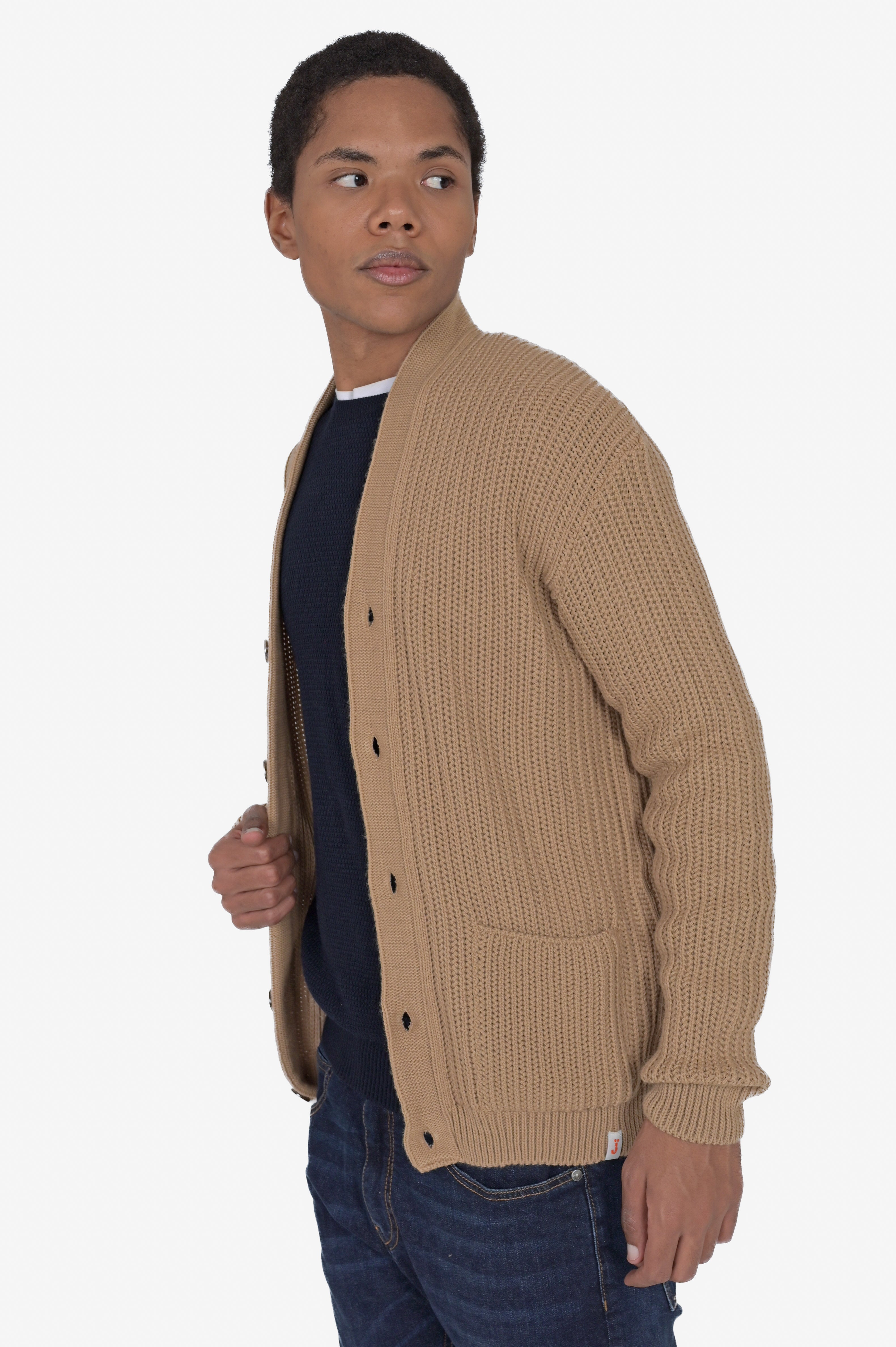 Cardigan regular DM 24212 camel FW24/25