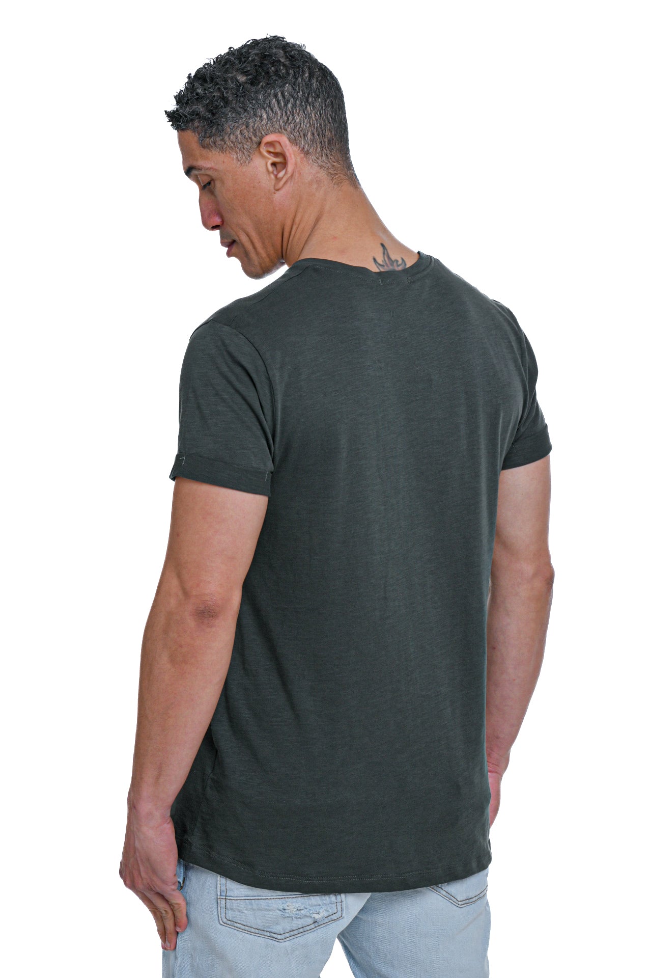 T-shirt regular DPE 2402 Fiammata Militare SS24