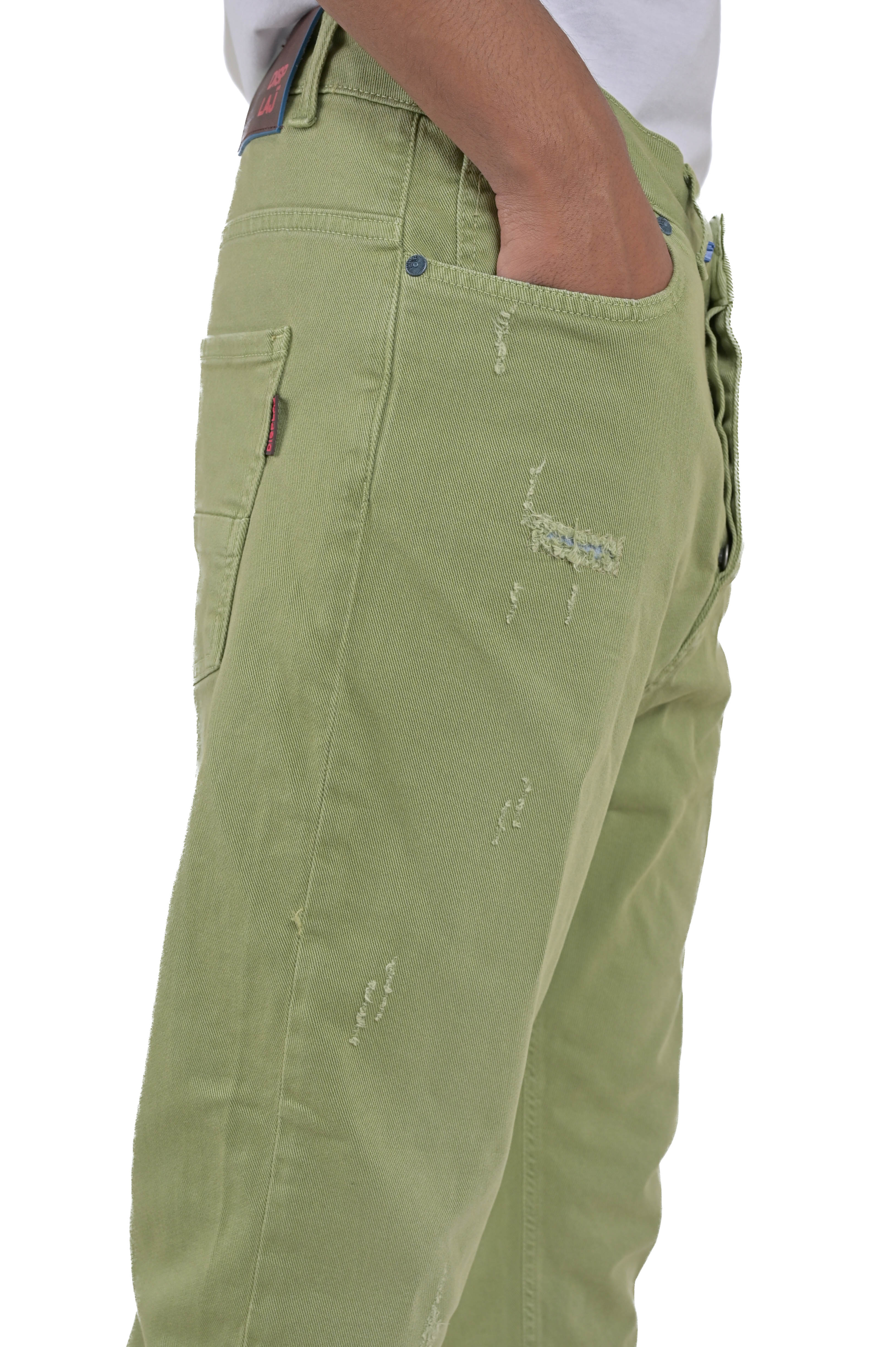 Loose Wide M1 Pear Green Pants SS24