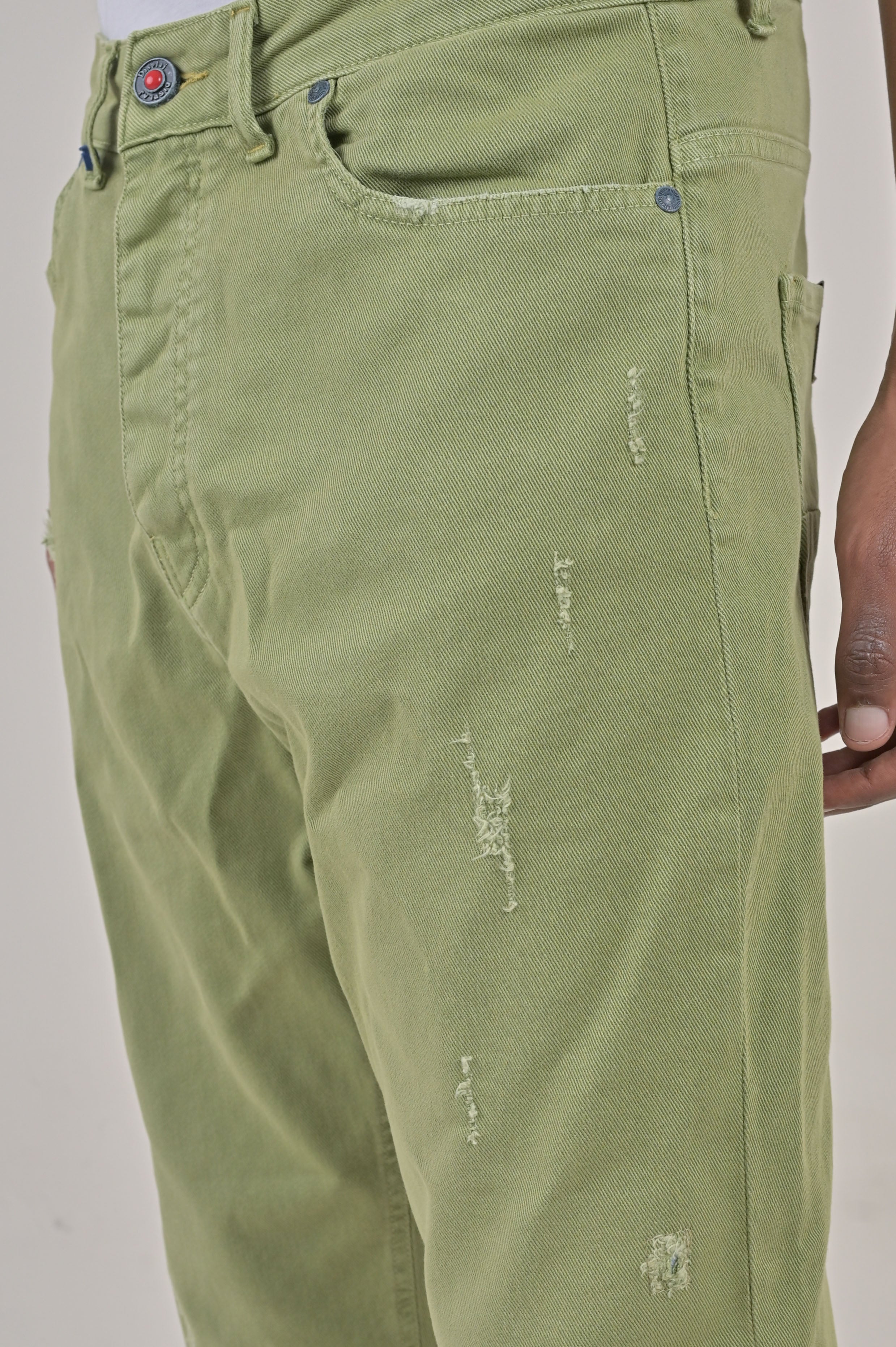 Loose Wide M1 Pear Green Pants SS24