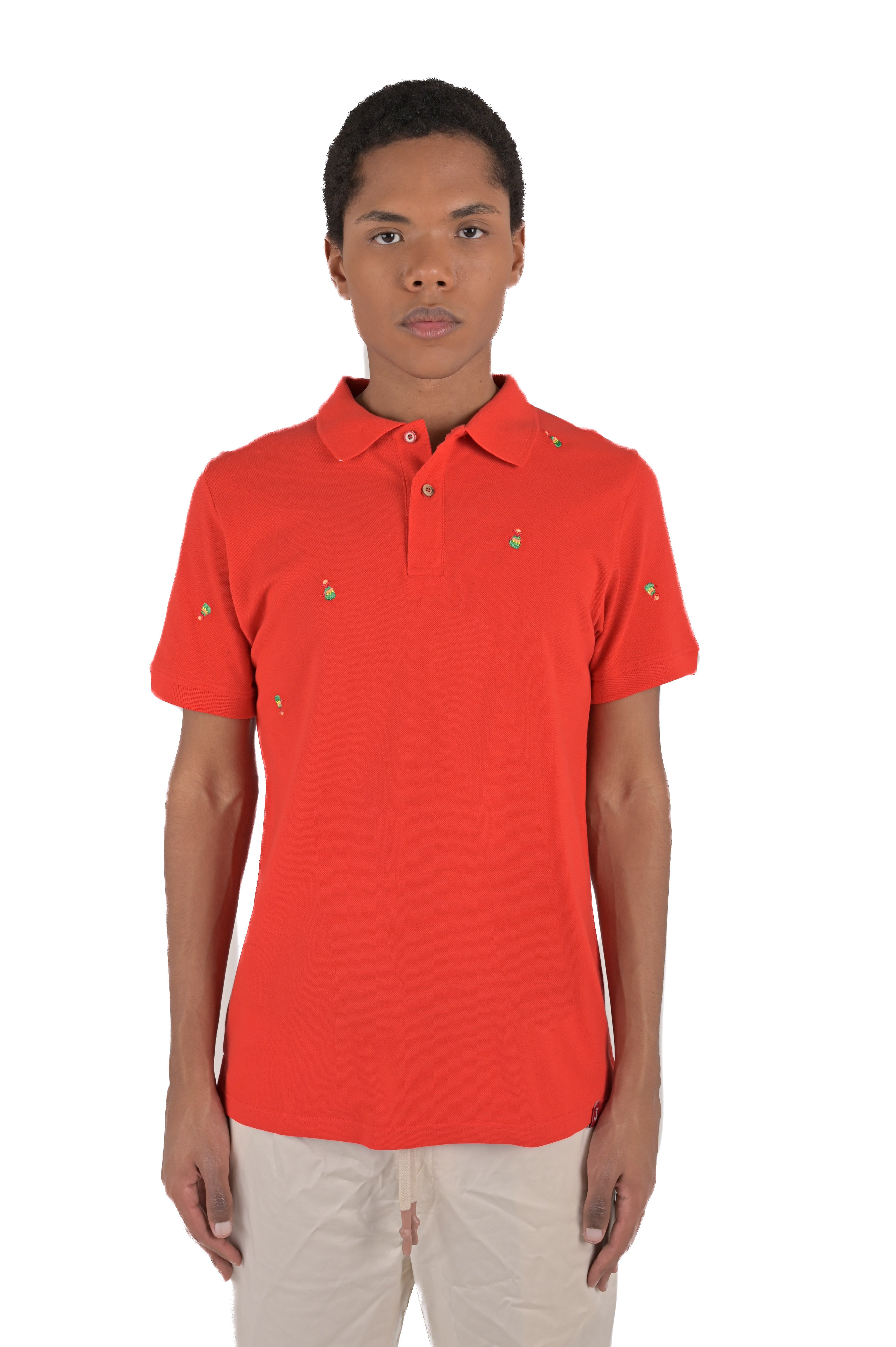 Pahoa Red Regular Polo SS24