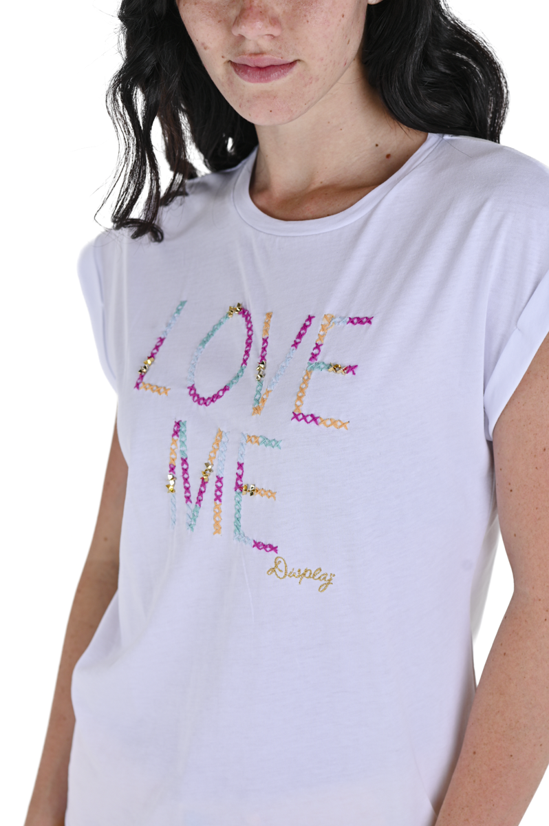 DSD 04 White SS24 regular women's t-shirt