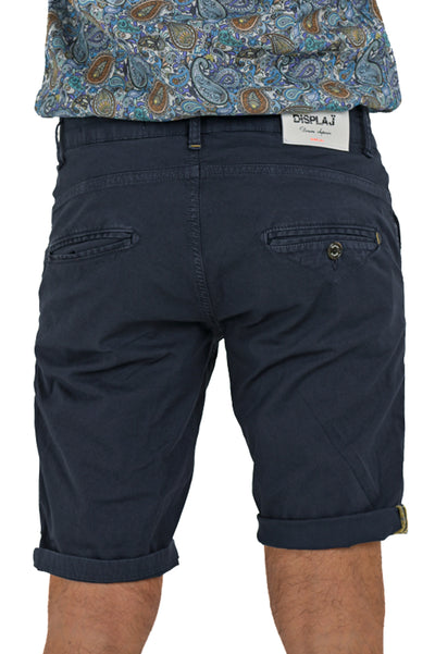 Martin Maldives Blue Slim Cotton Bermuda SS25