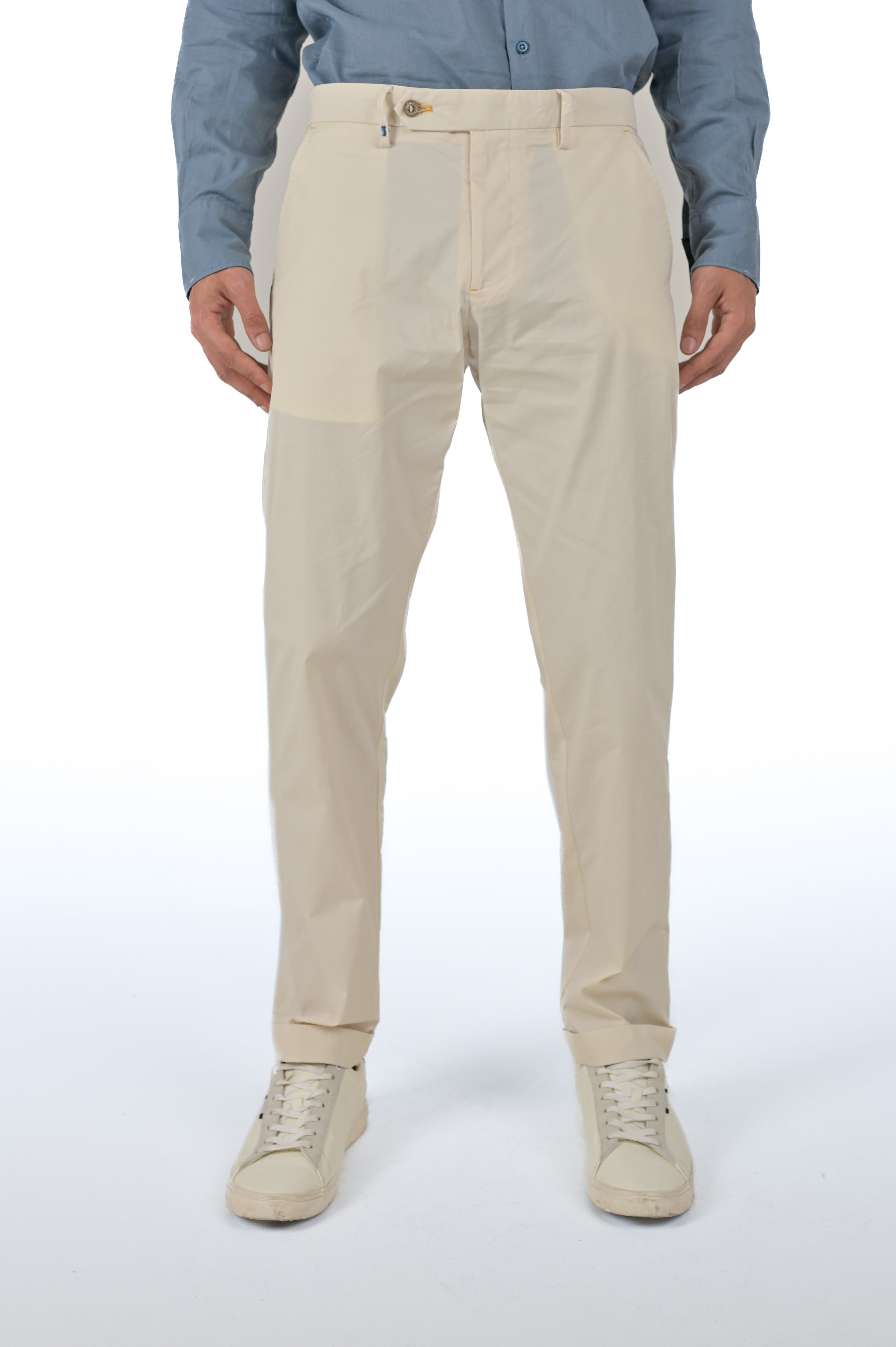 Pantaloni classici slim Racket Ciondolo Sabbia SS24