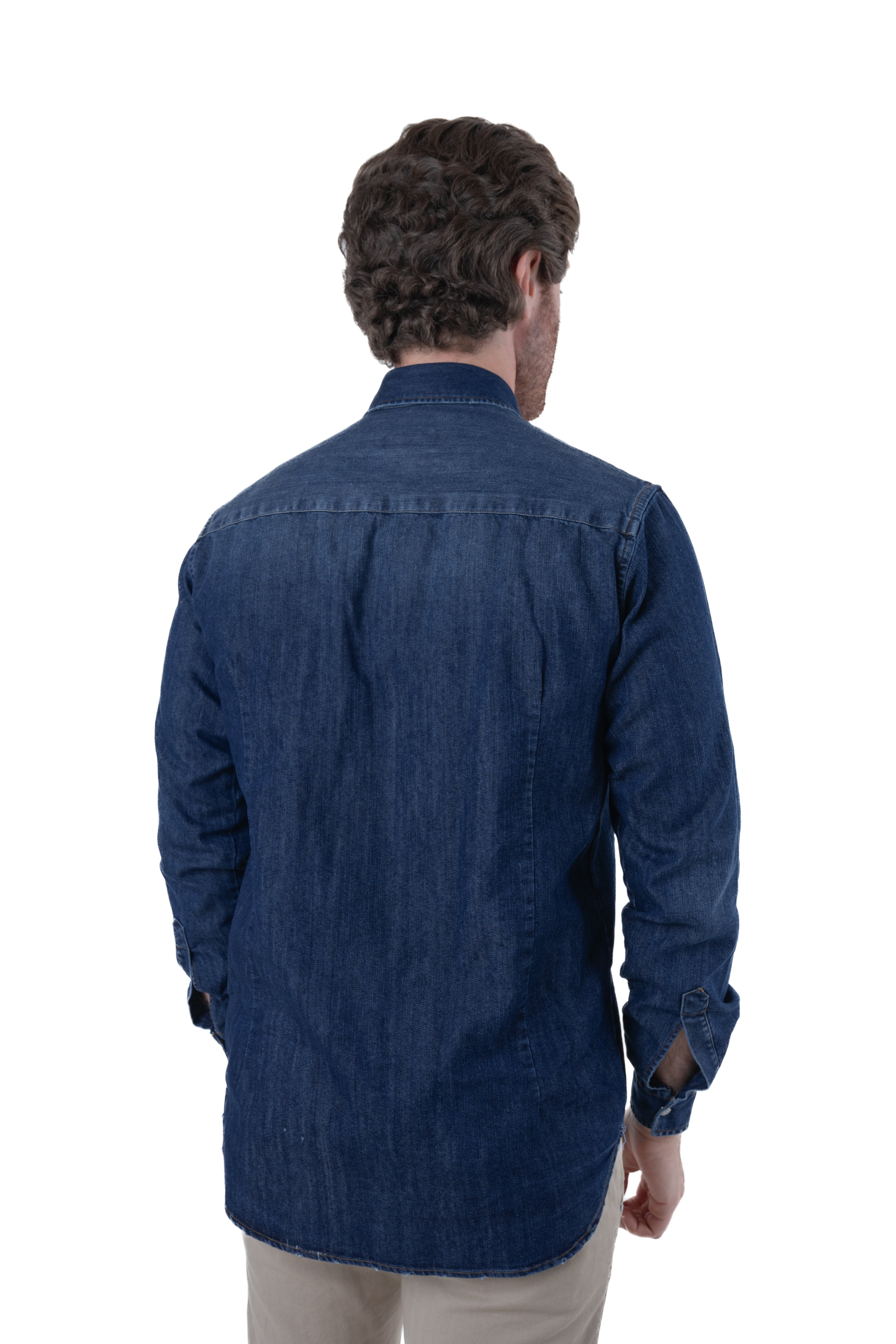 Spy C001 Medium Regular Denim Shirt SS25