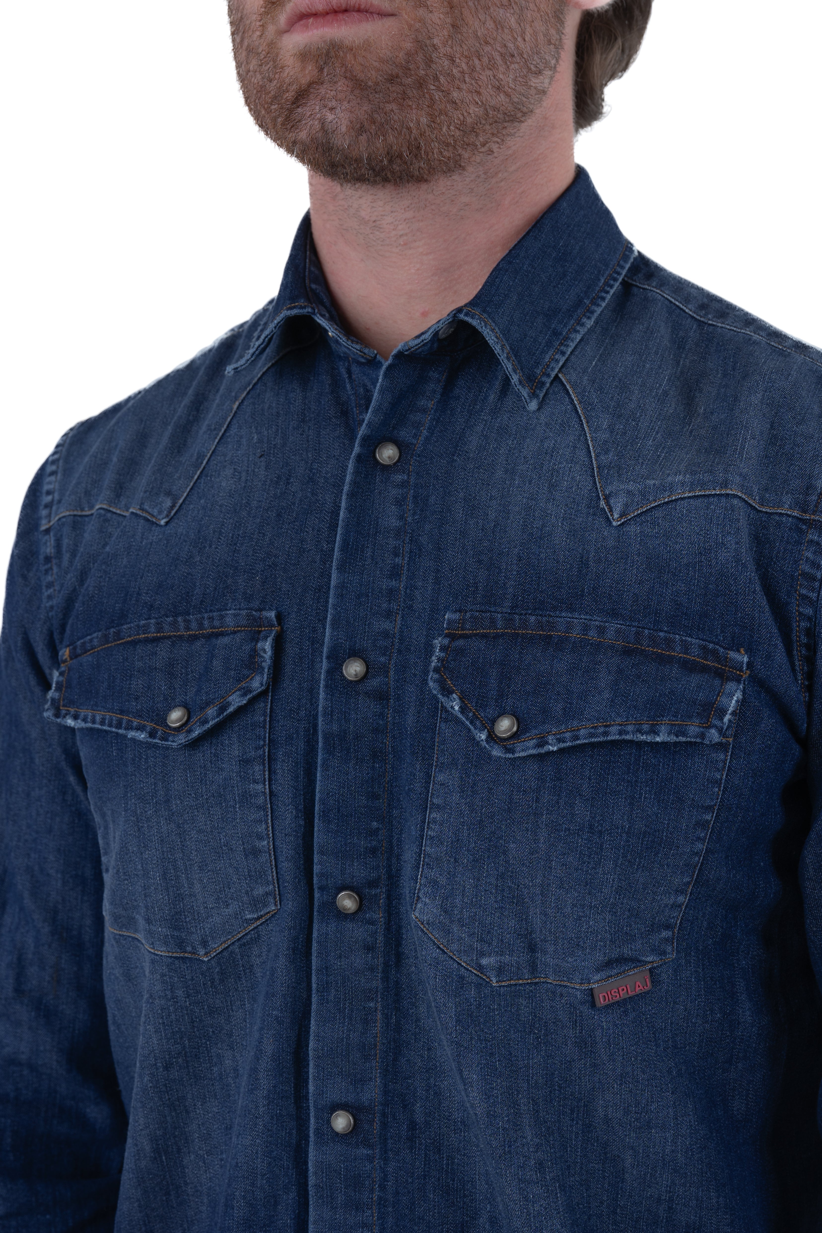 Spy C001 Medium Regular Denim Shirt SS25