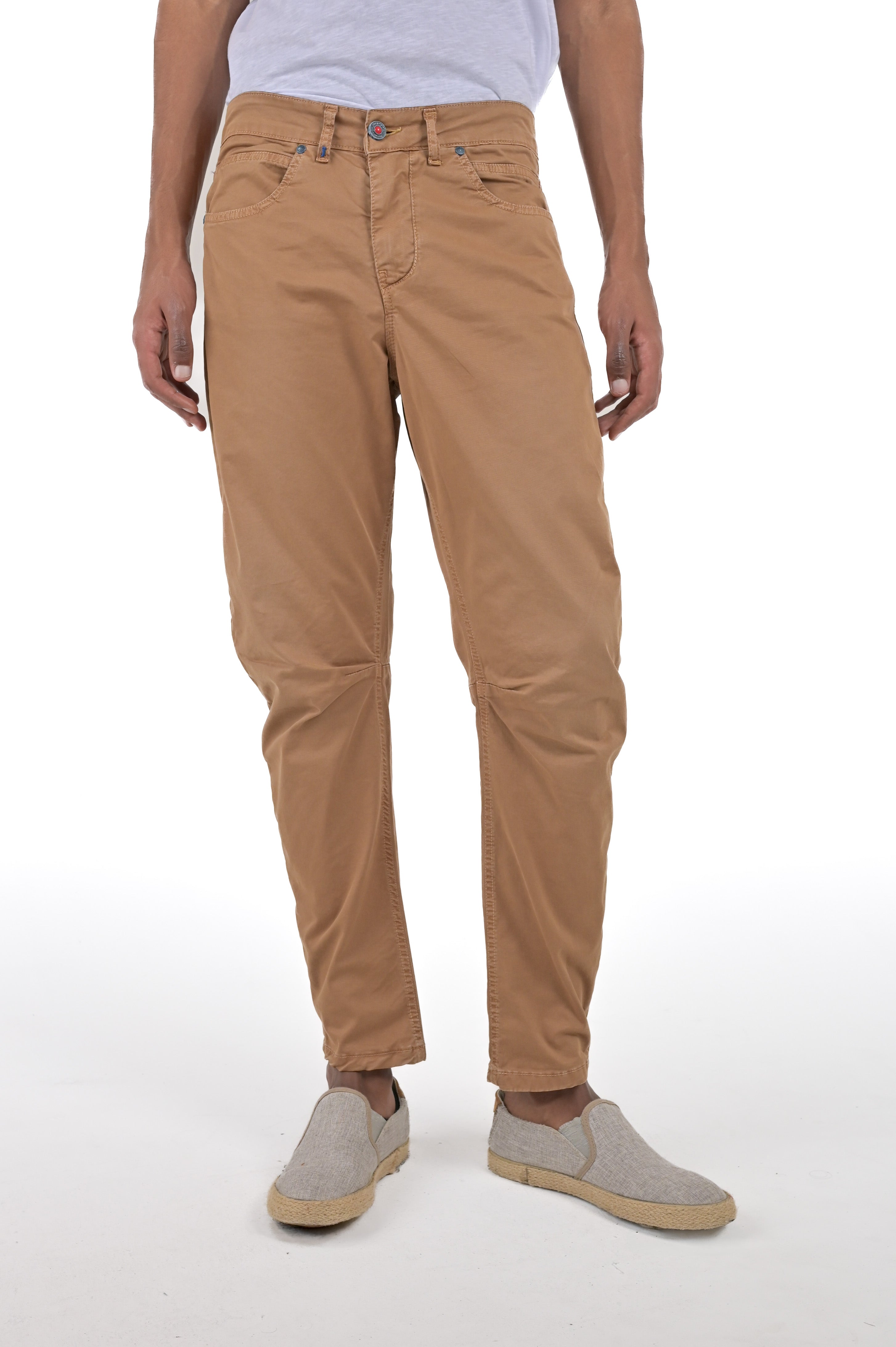 Lawer caramel tapered trousers SS24