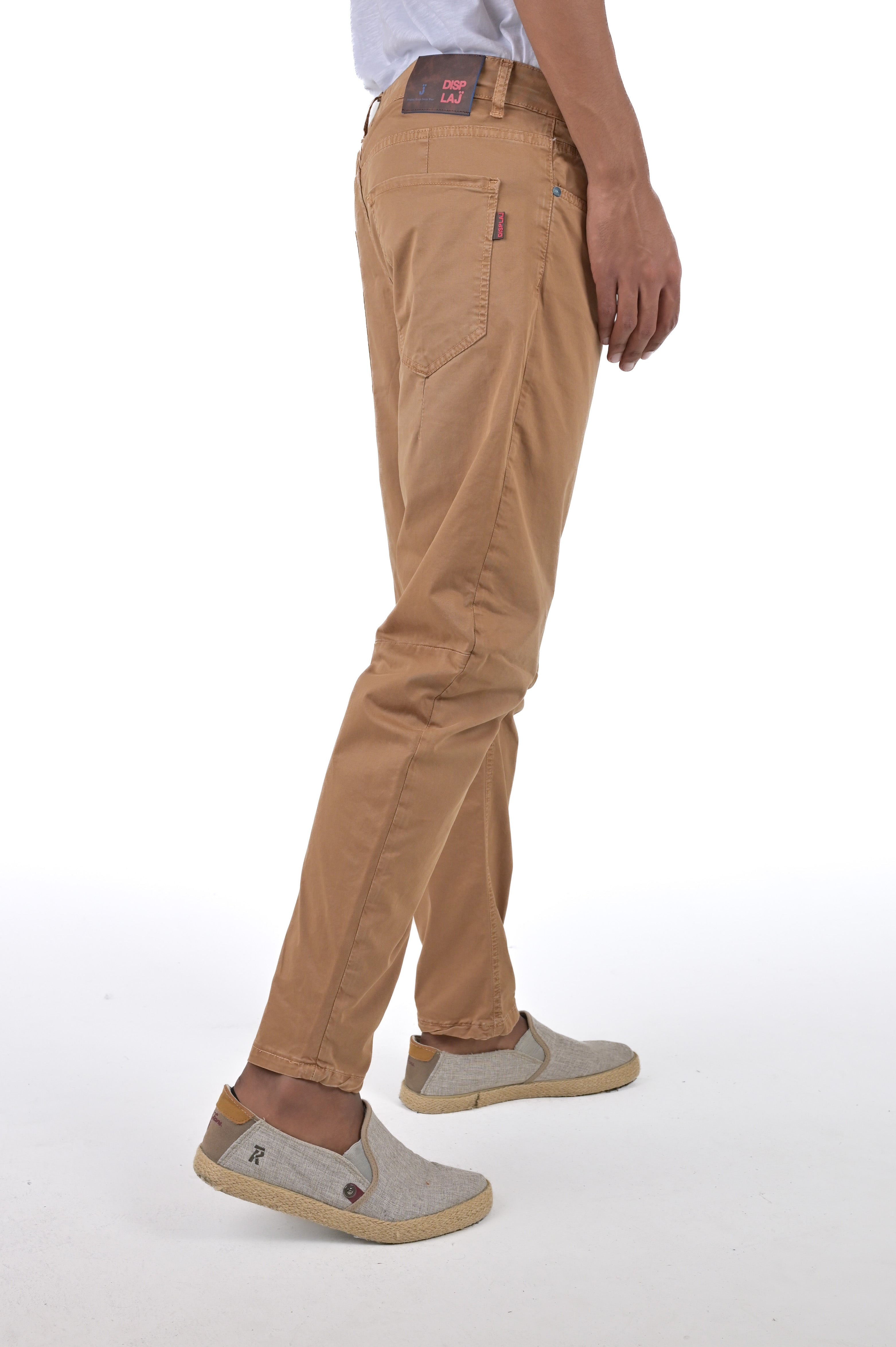 Pantaloni tapered Lawer caramello SS24