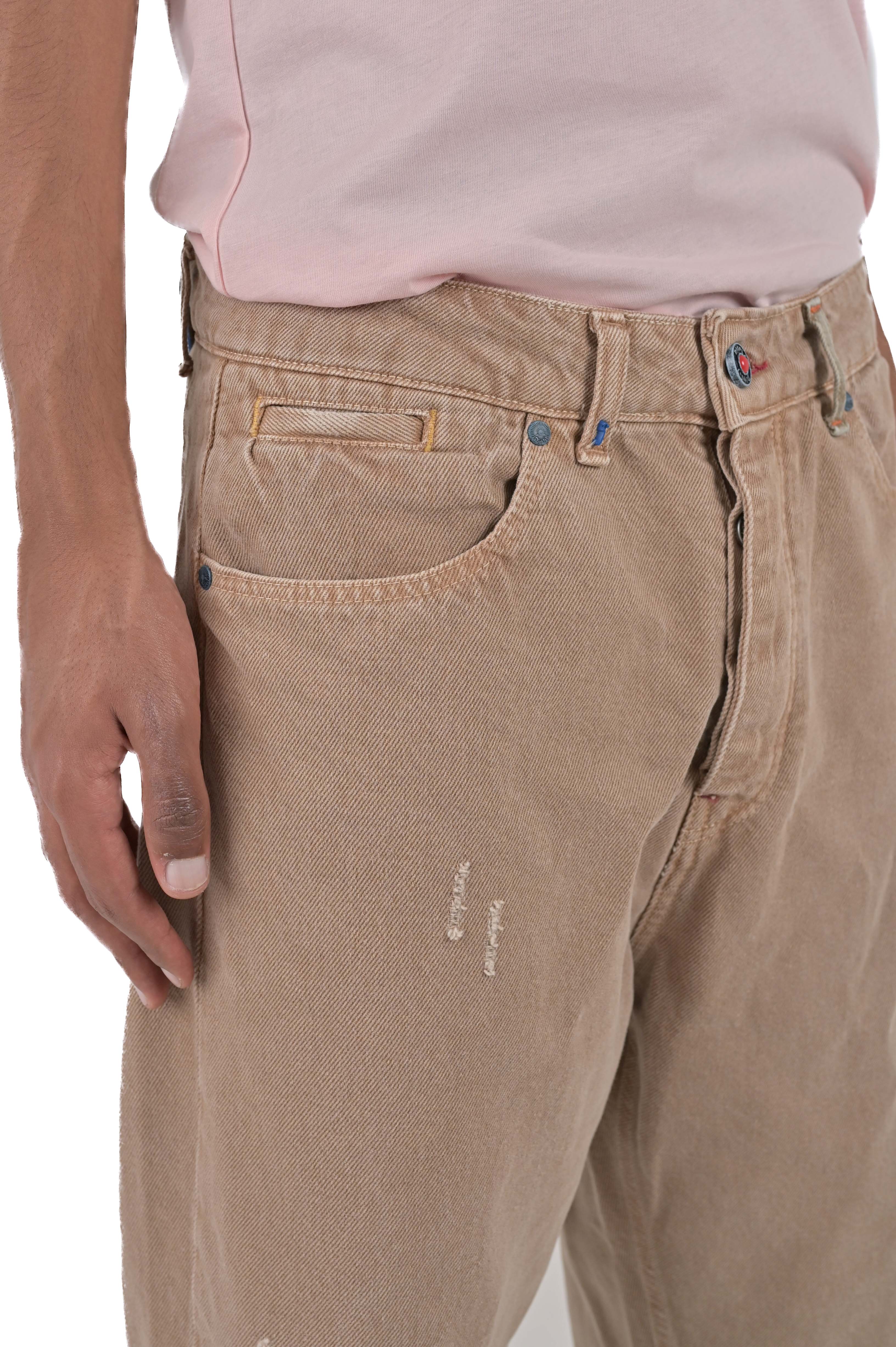 Pantaloni loose Pop M1 beige SS24