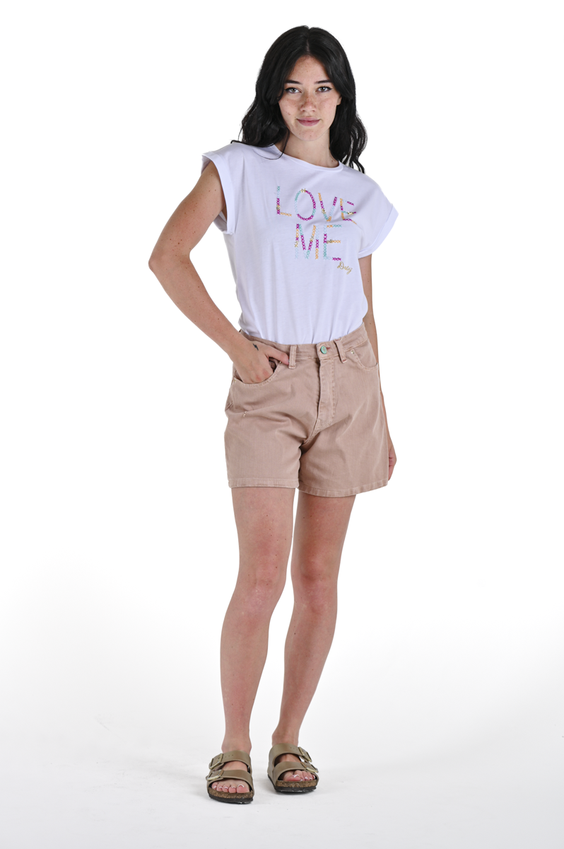 Shorts donna vita media Bella Rosa SS24