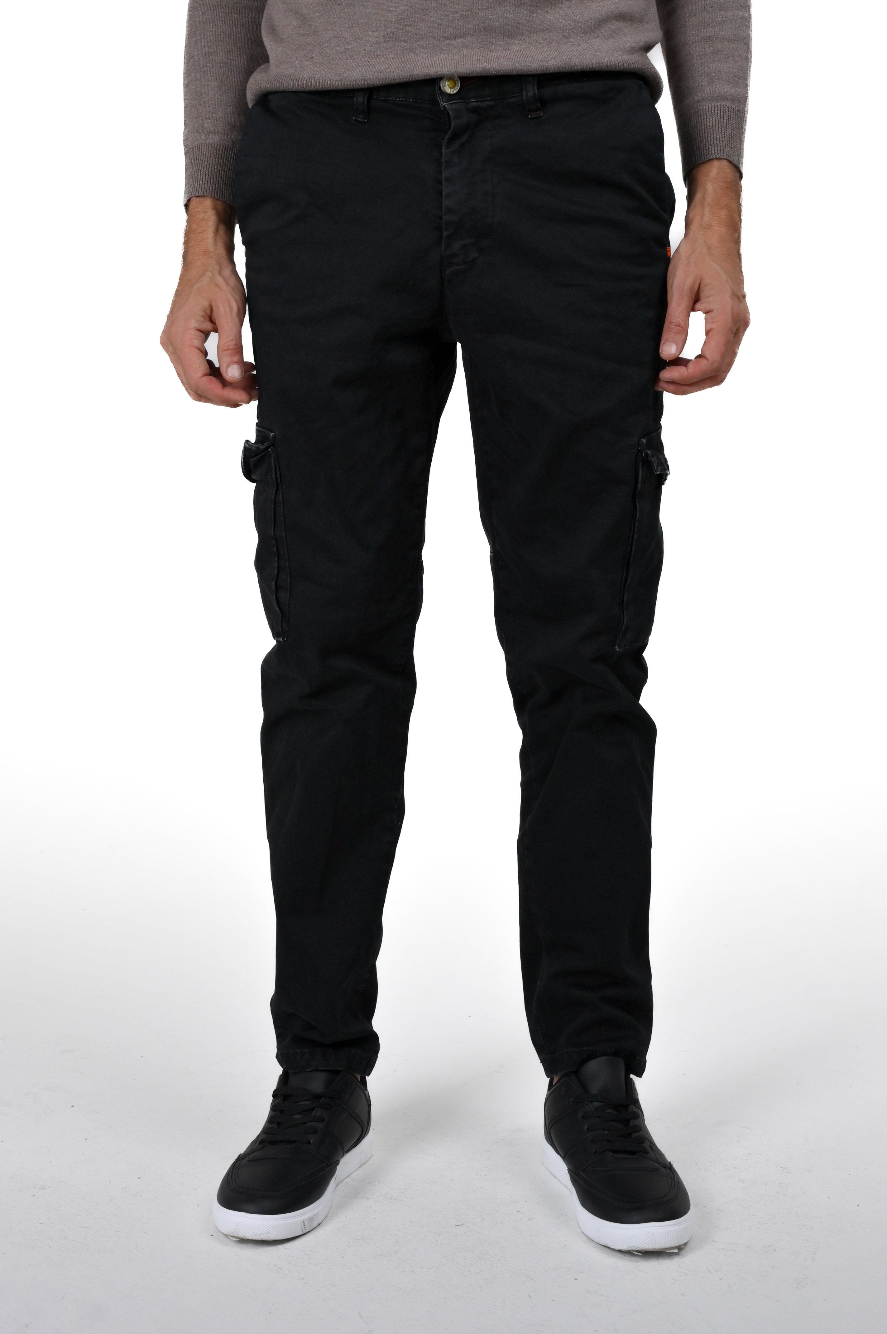 Pantaloni in cotone slim Sonic Tascone FW23/24