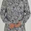 Men's linen shirt with Korean collar Tom lino ST 4 - Displaj 