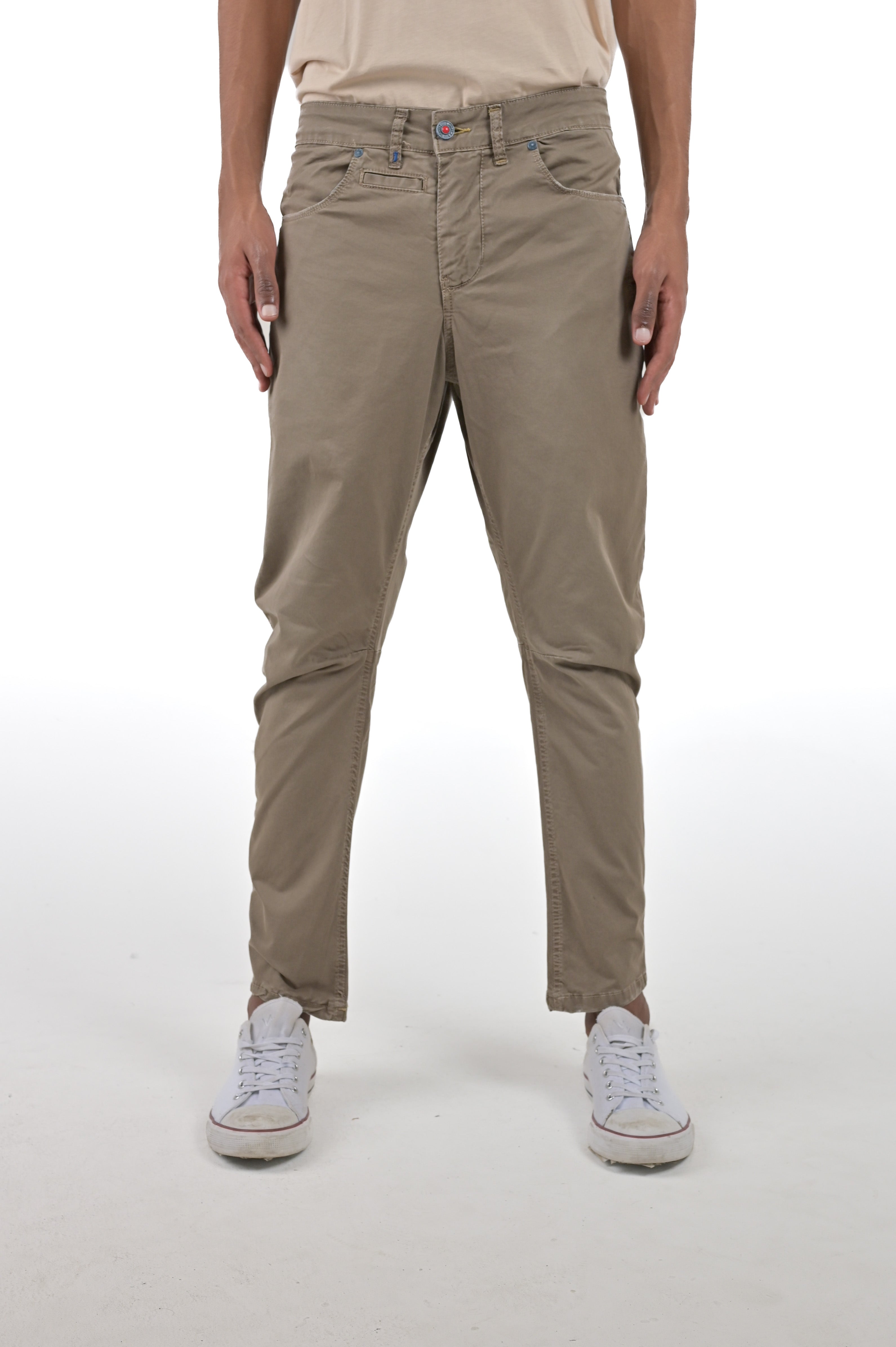 Tapered Vertigo Mud Cotton Pants SS24