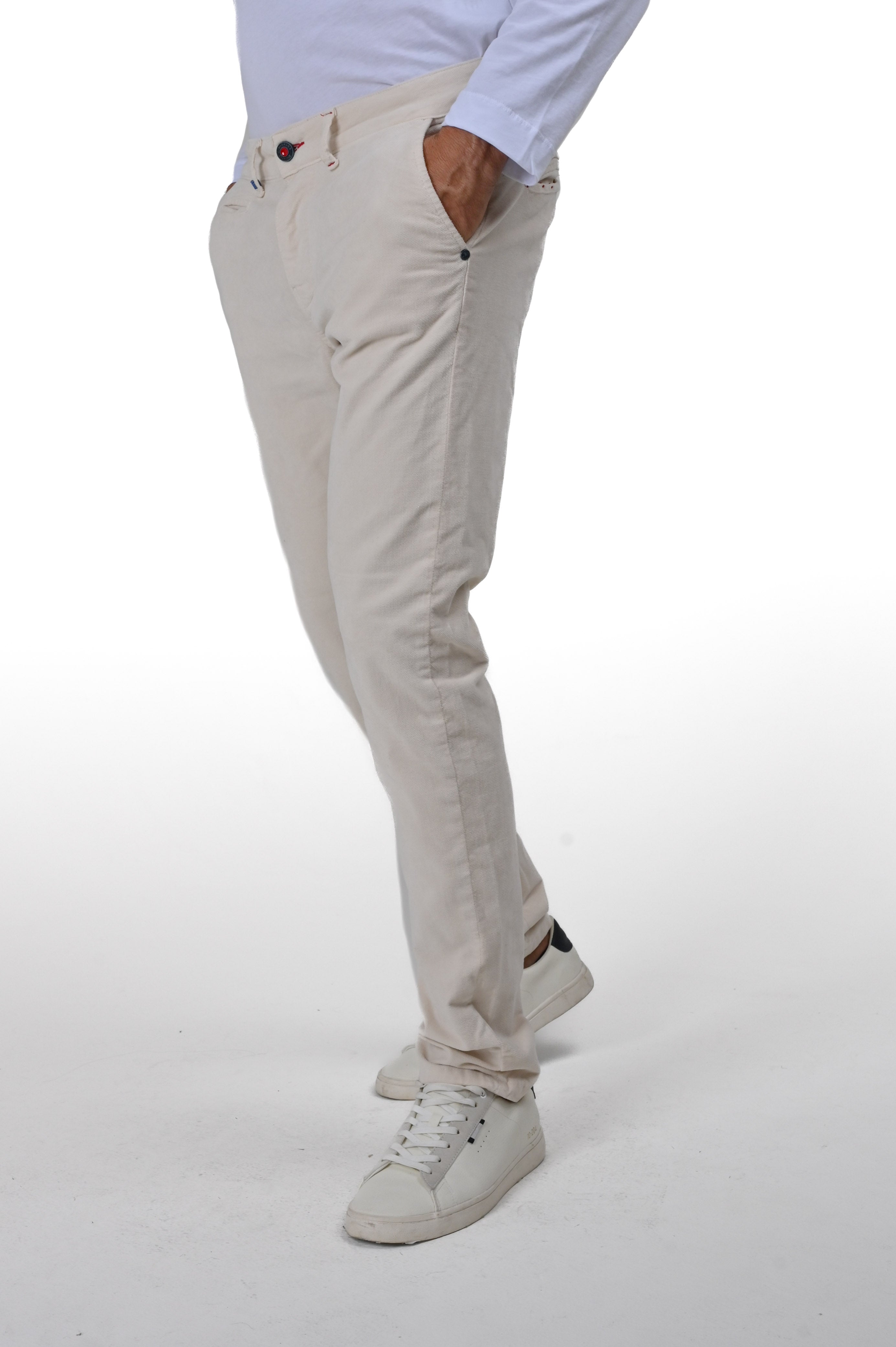 Pantaloni in velluto slim Kinos Mertes fit FW23/24