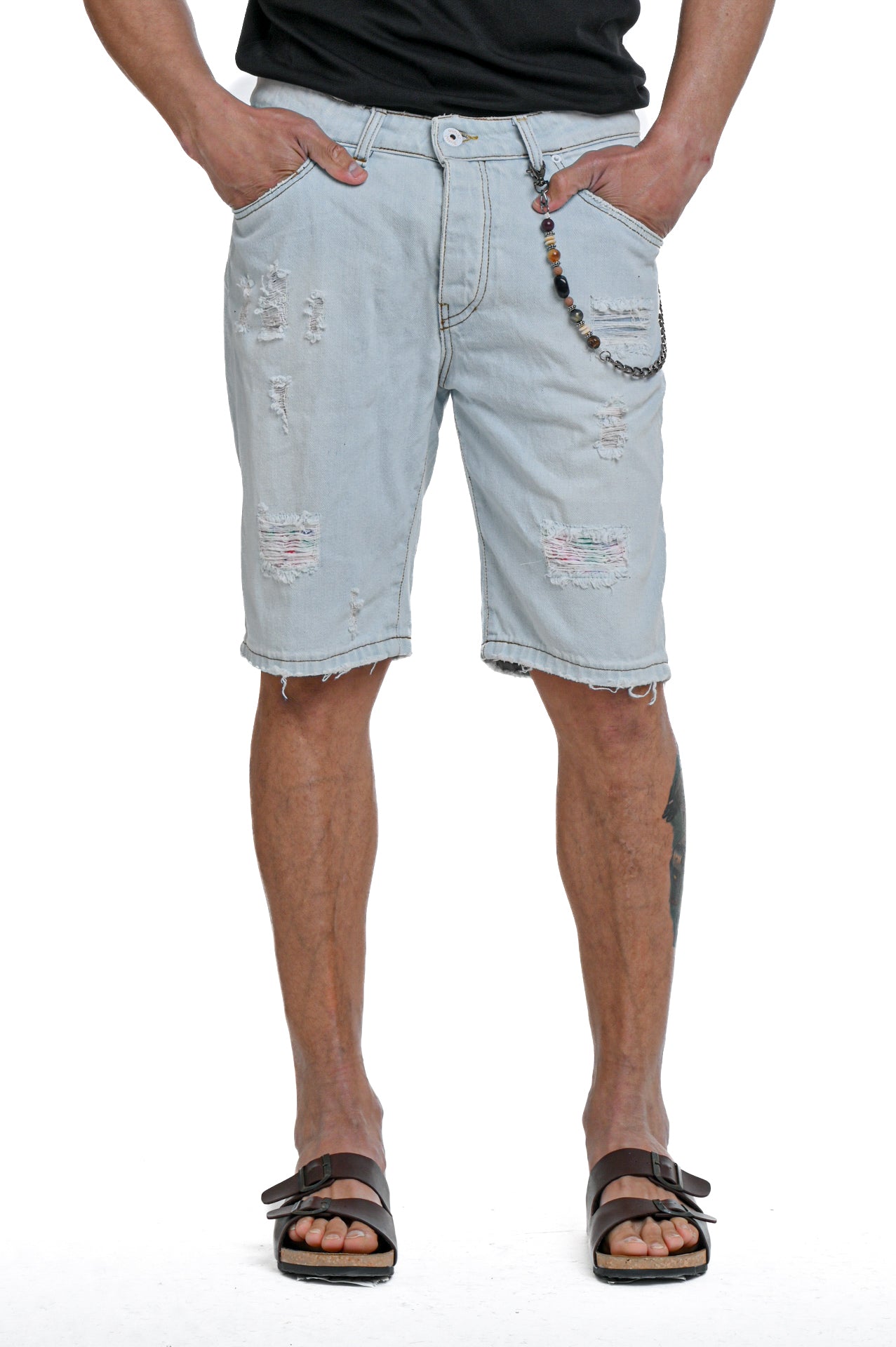 Bermuda in denim regular New Wolf LK1 SS25