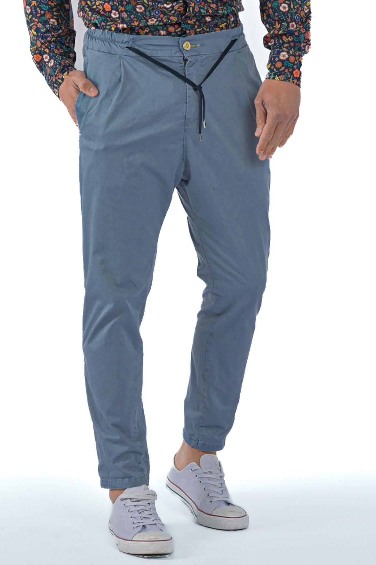 Roby Raso SS23 Tapered Cotton Trousers