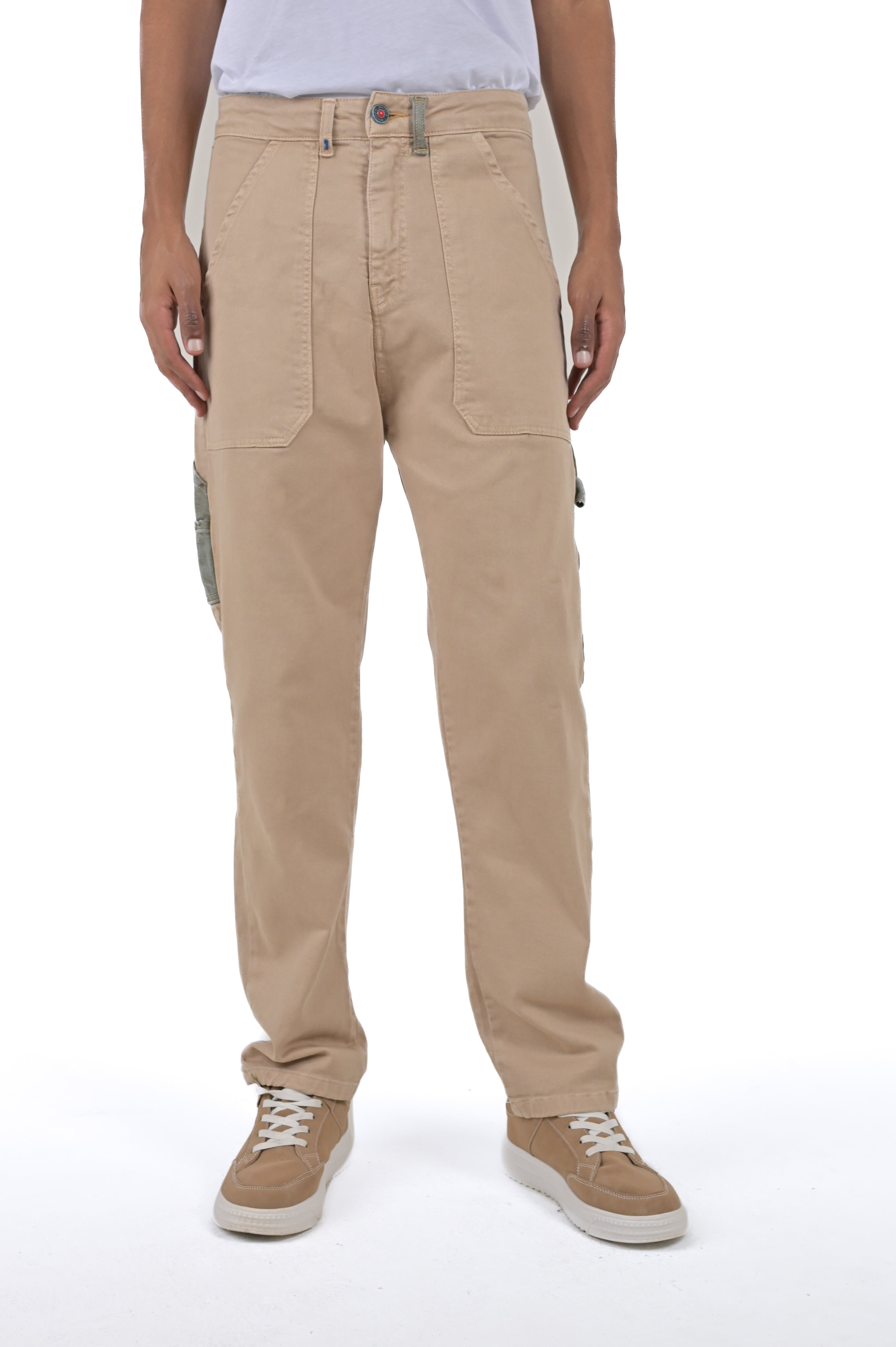 Loose People Caramel Cotton Pants SS24