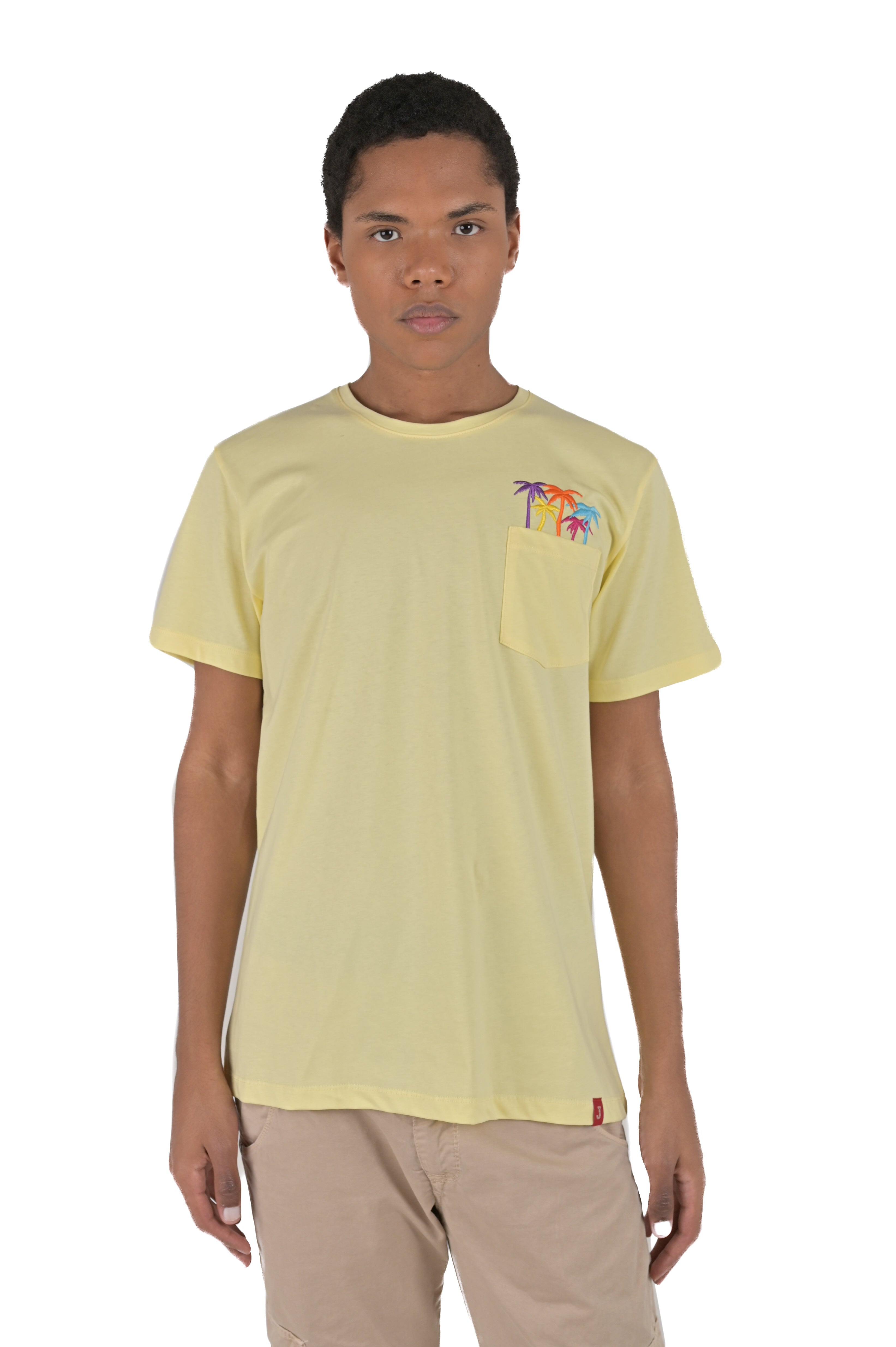 T-Shirt regular DPE 2416 giallo SS24