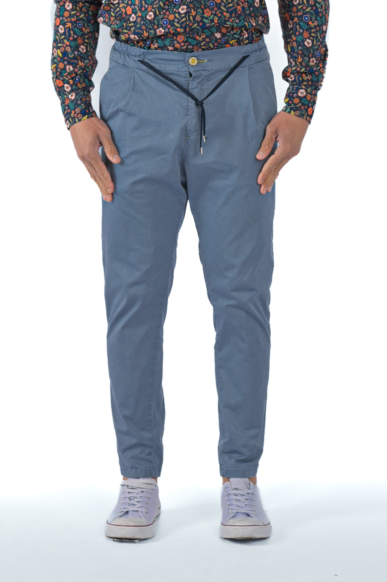 Roby Raso SS23 Tapered Cotton Trousers