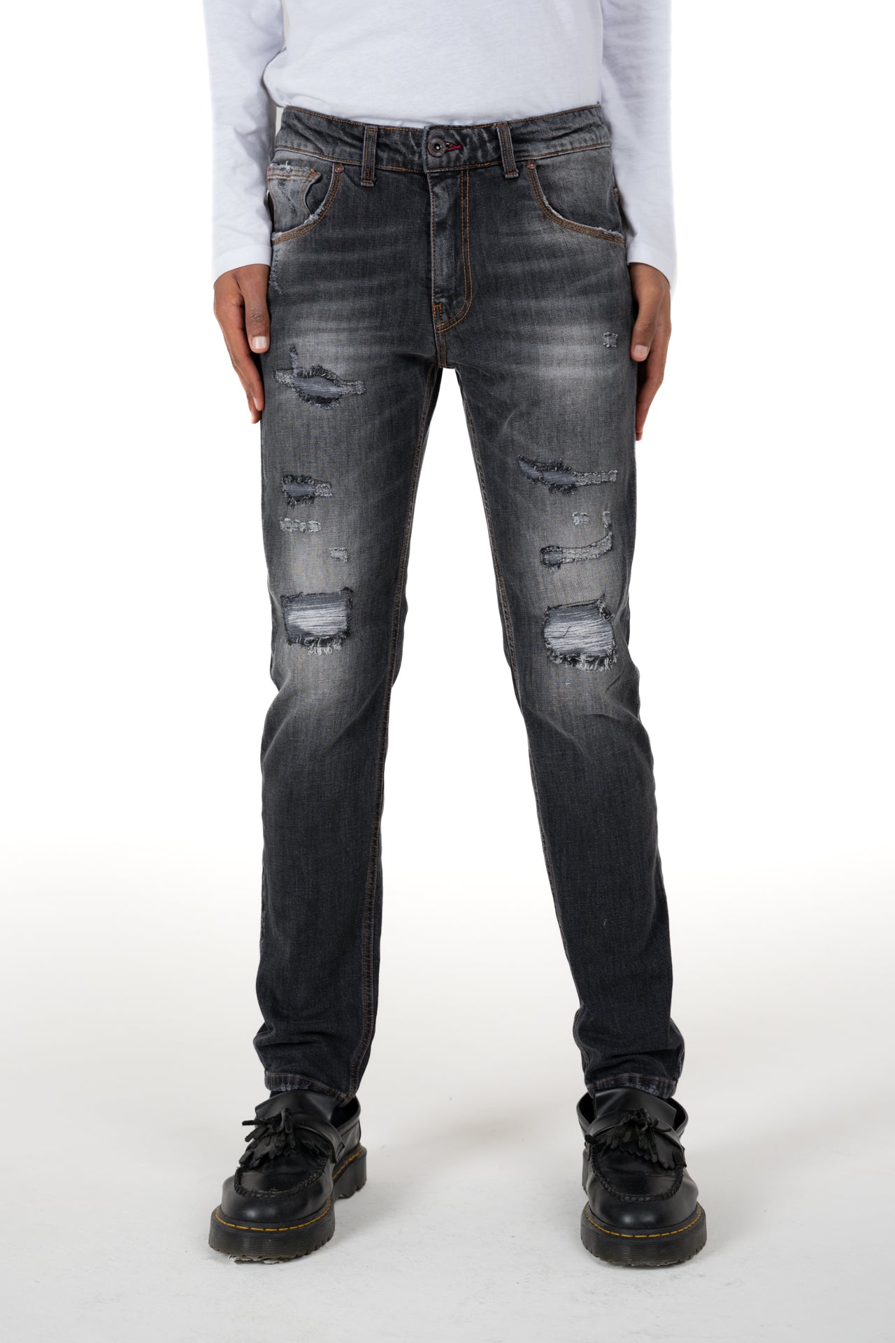 Jeans Regular Guzman Black NE21