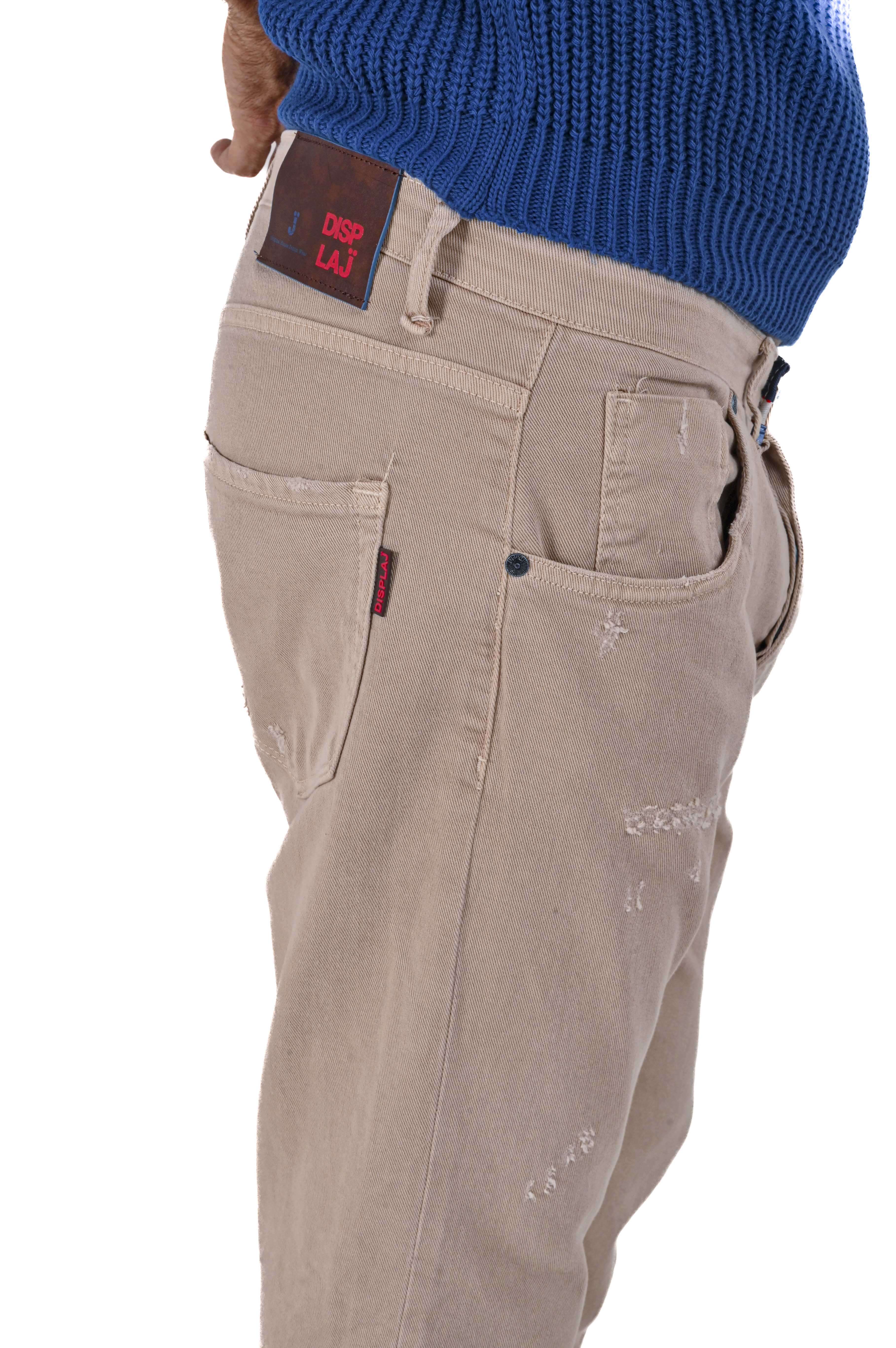 Pantaloni in cotone slim Life Bull FW23/24