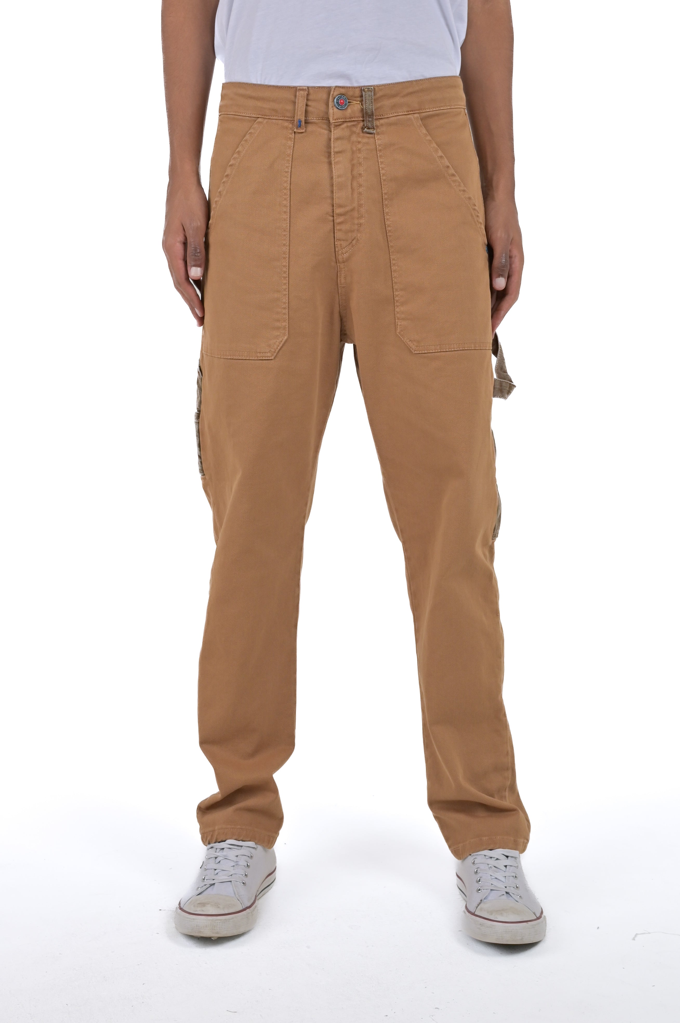 Loose People Caramel Cotton Pants SS24