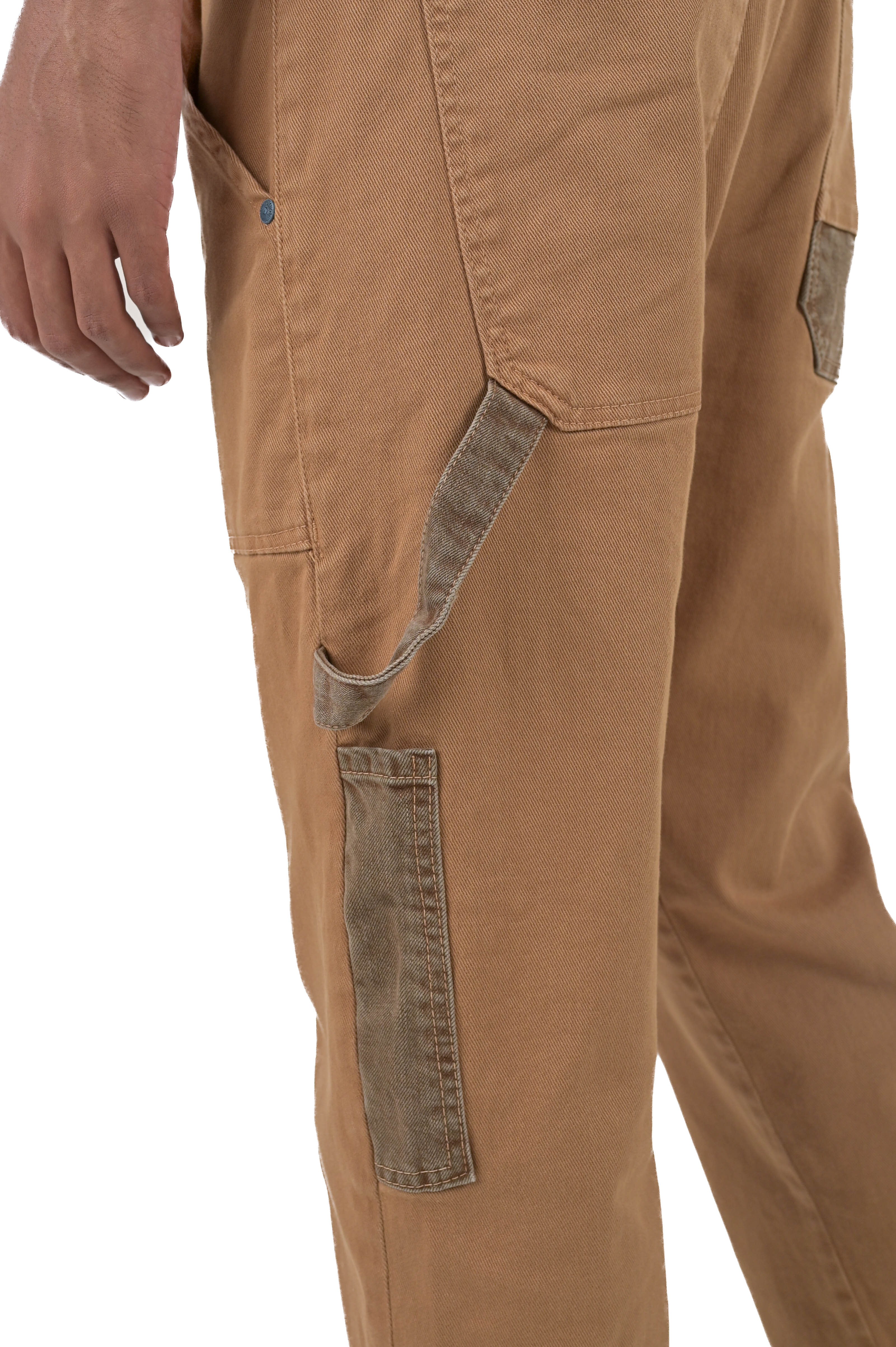 Loose People Caramel Cotton Pants SS24