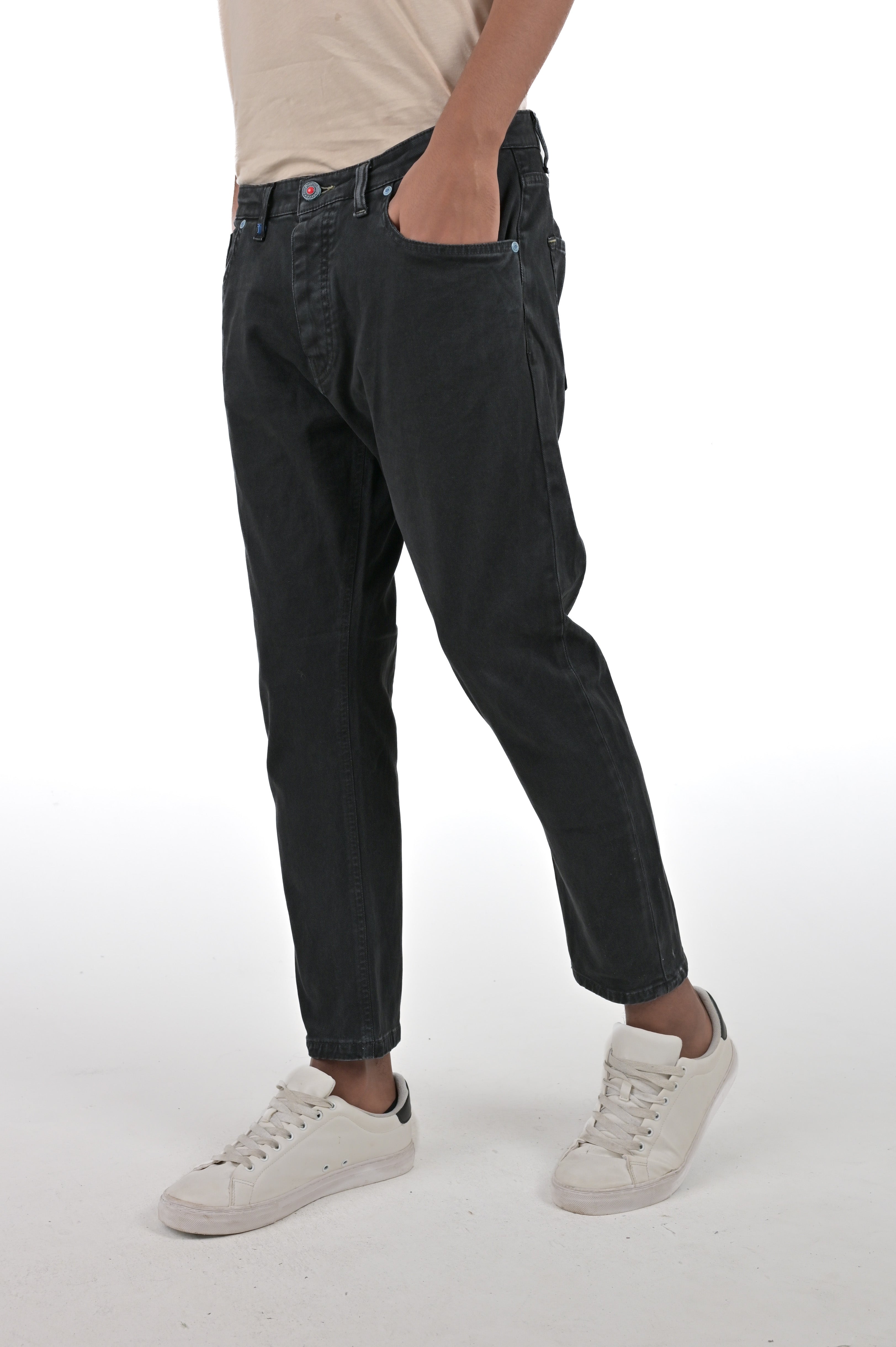 Slim Life Libeccio Black Pants SS24