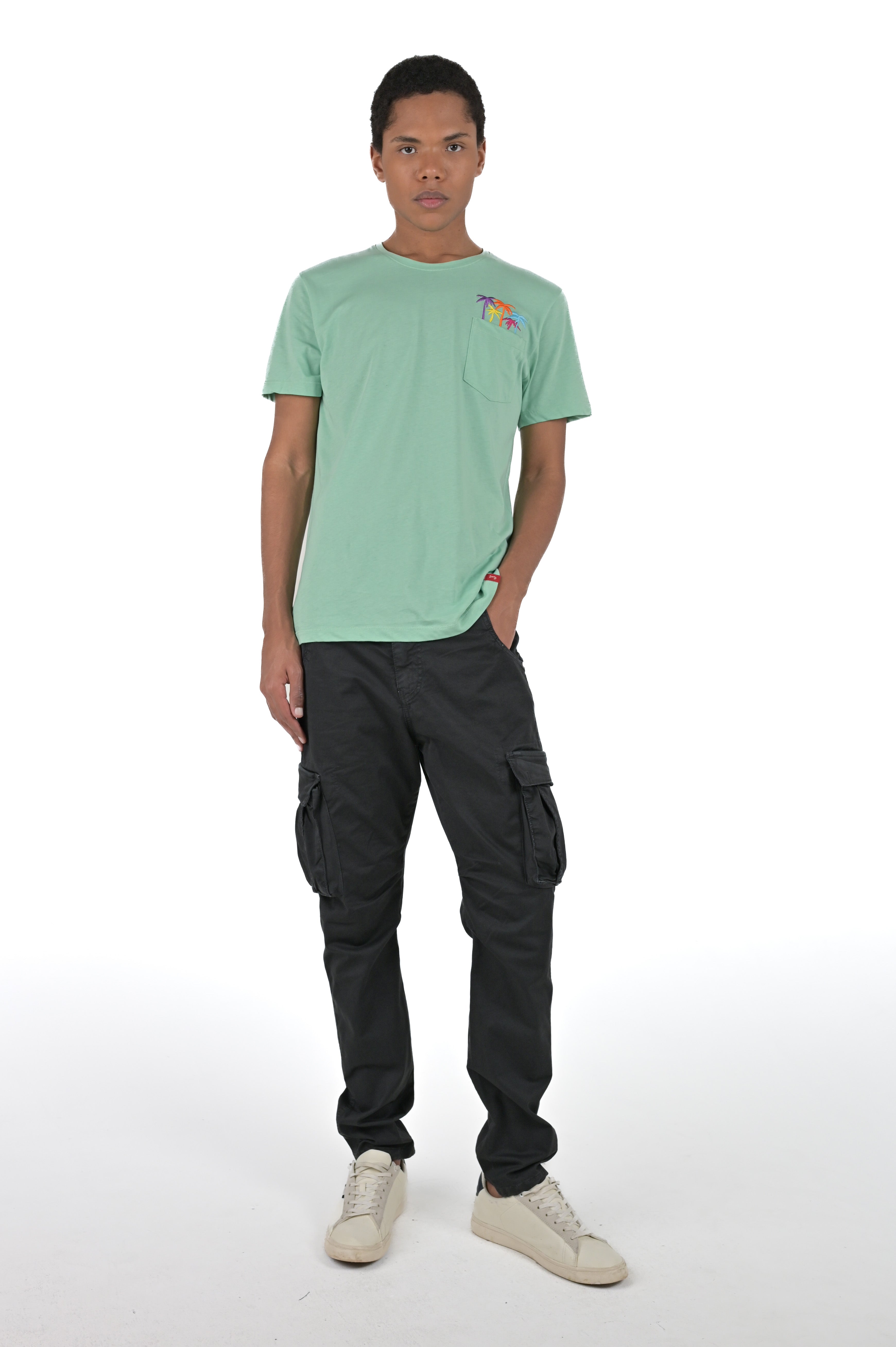 T-Shirt regular DPE 2416 menta SS24